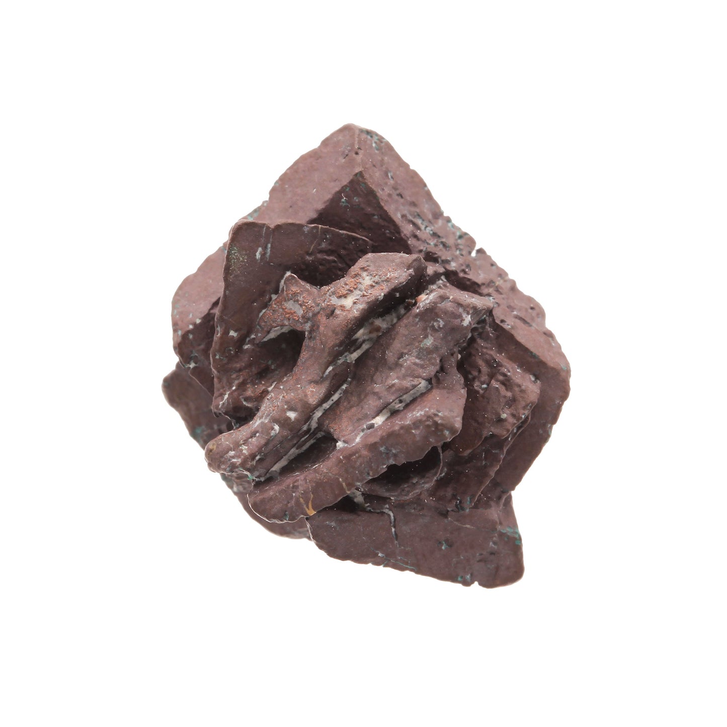 Copper pseudomorph after Azurite
("Copper Rose")