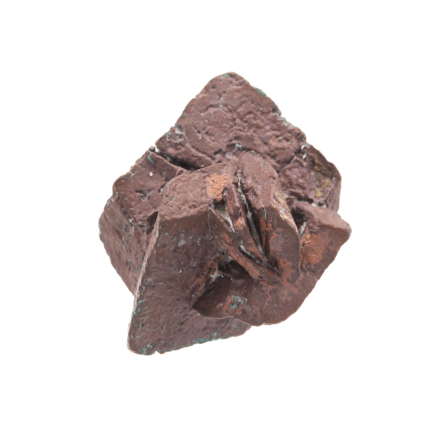 Copper pseudomorph after Azurite
("Copper Rose")