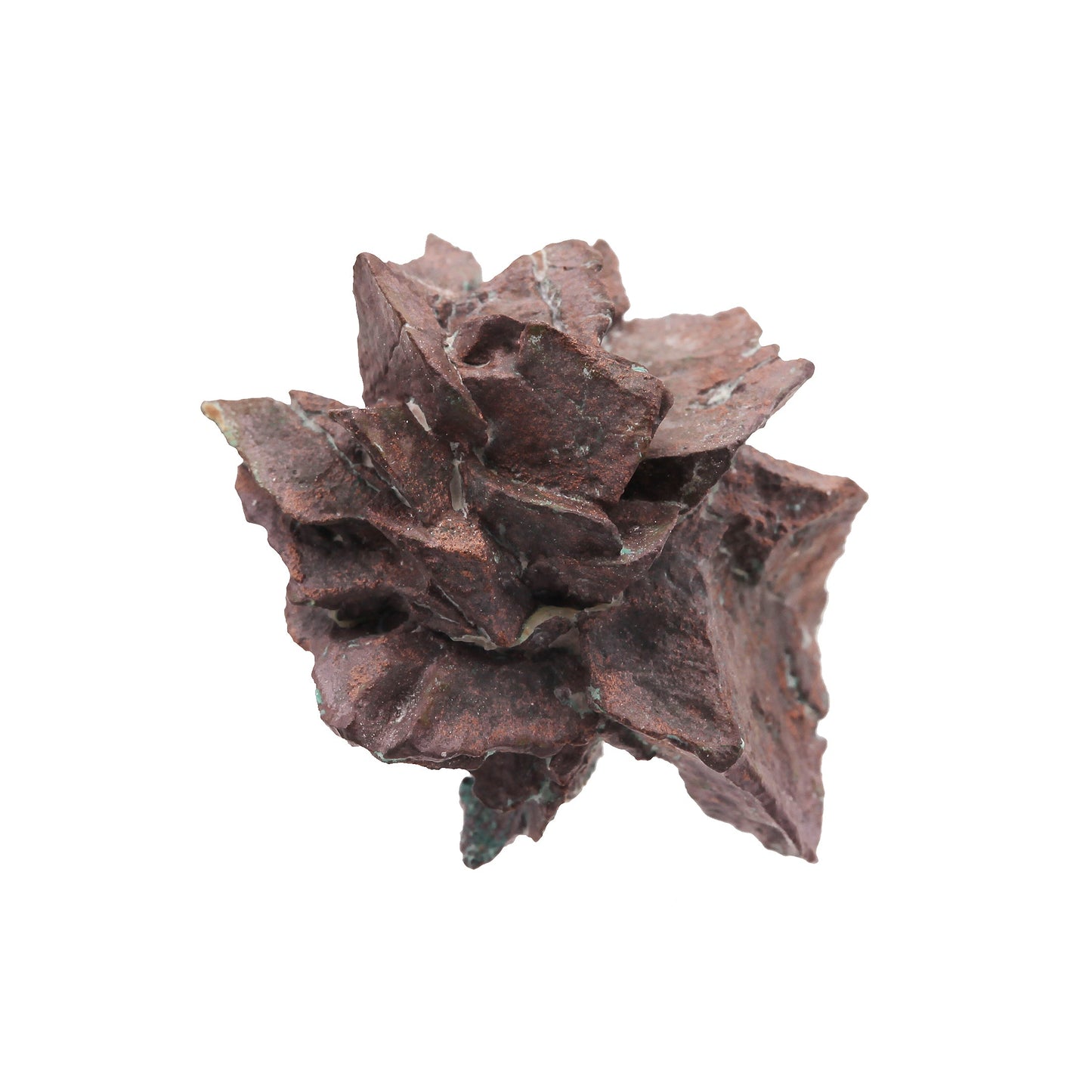 Copper pseudomorph after Azurite
("Copper Rose")