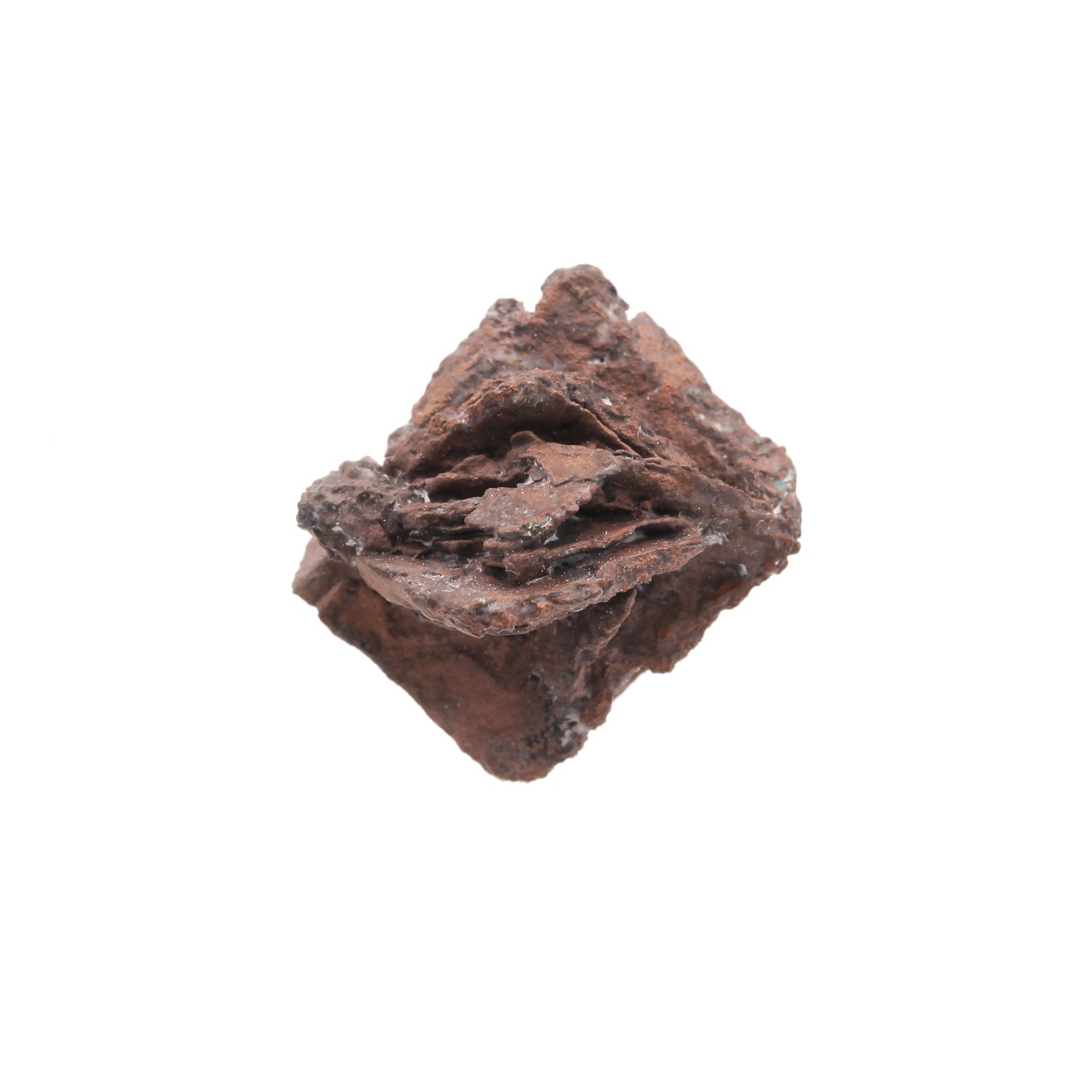 Copper pseudomorph after Azurite
("Copper Rose")