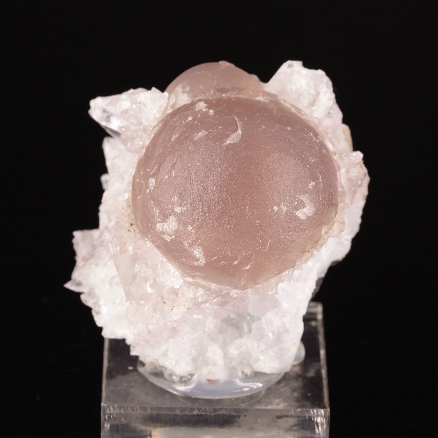 Fluorite on Quartz