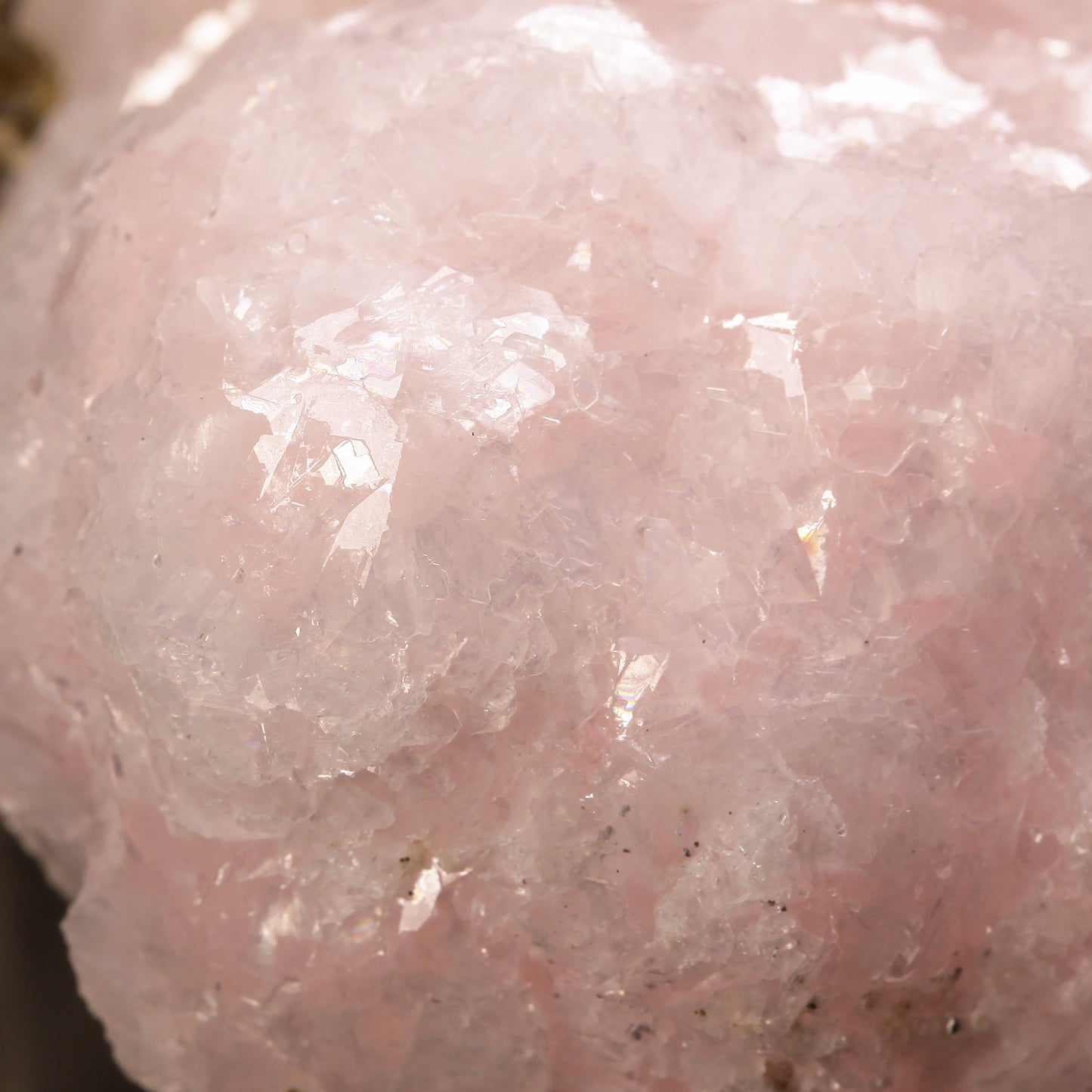 Calcite (var: Manganoan) with Calcite and Lollingite