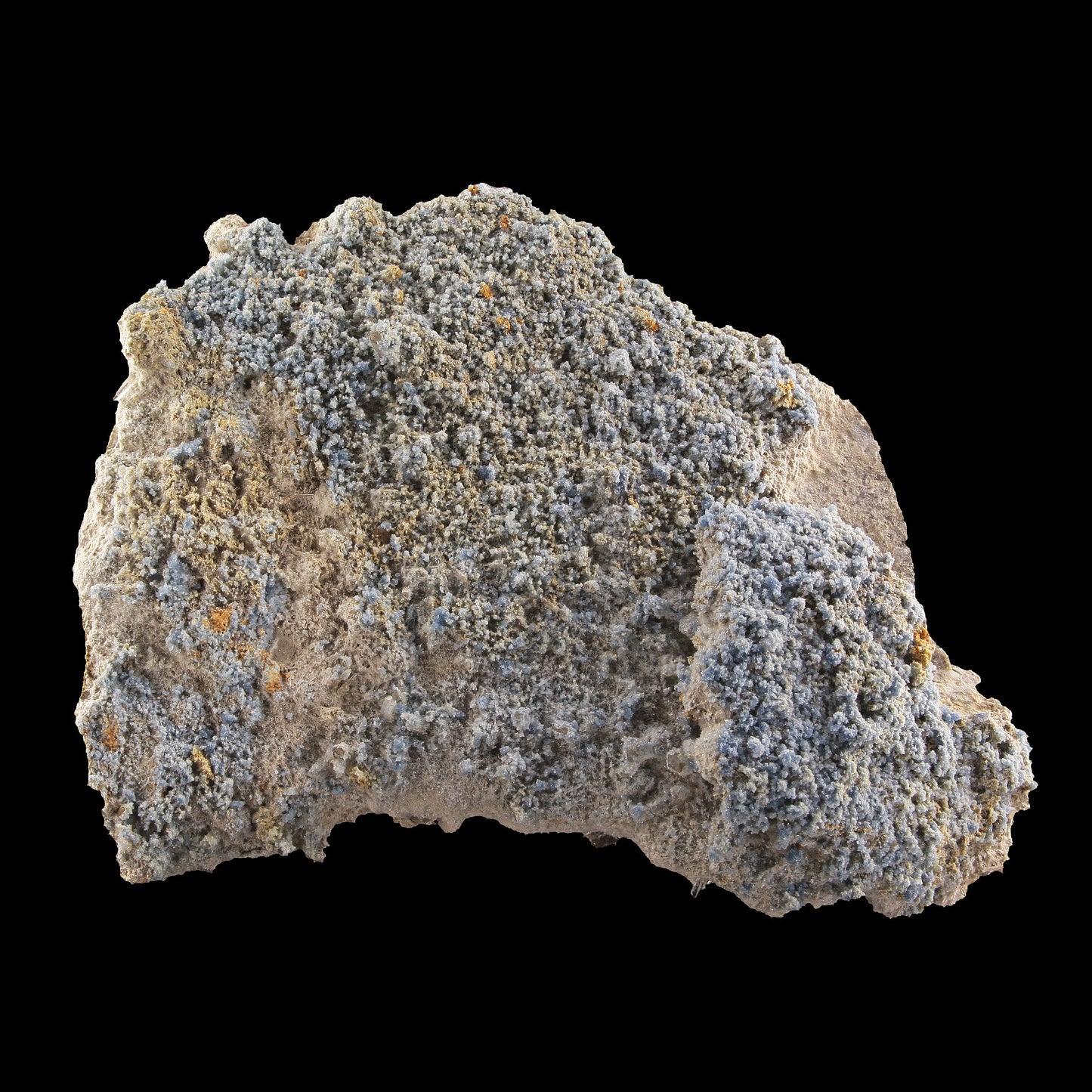 Vauxite with Paravauxite, Metavauxite and Sigloite