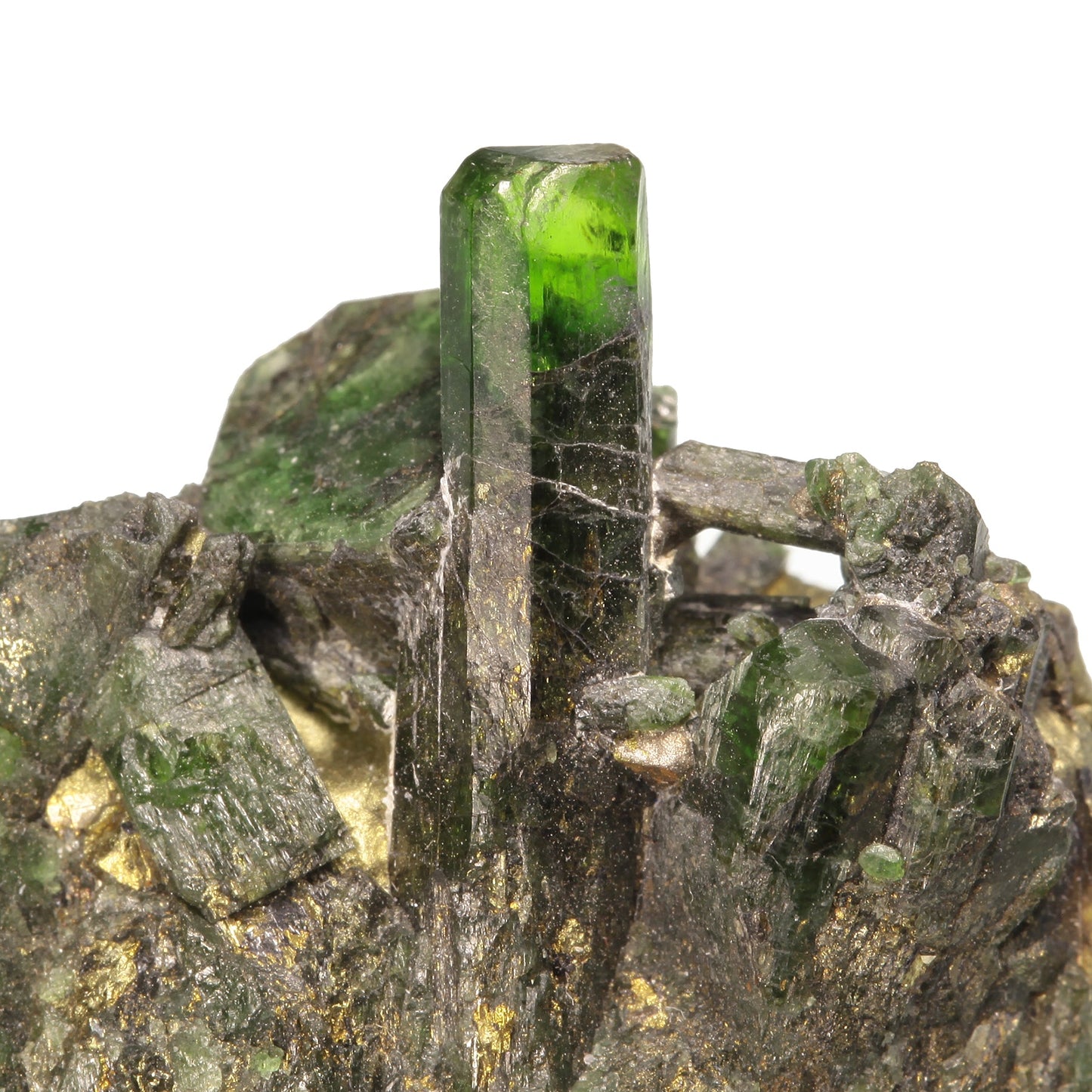 Diopside
(Chromian Diopside)