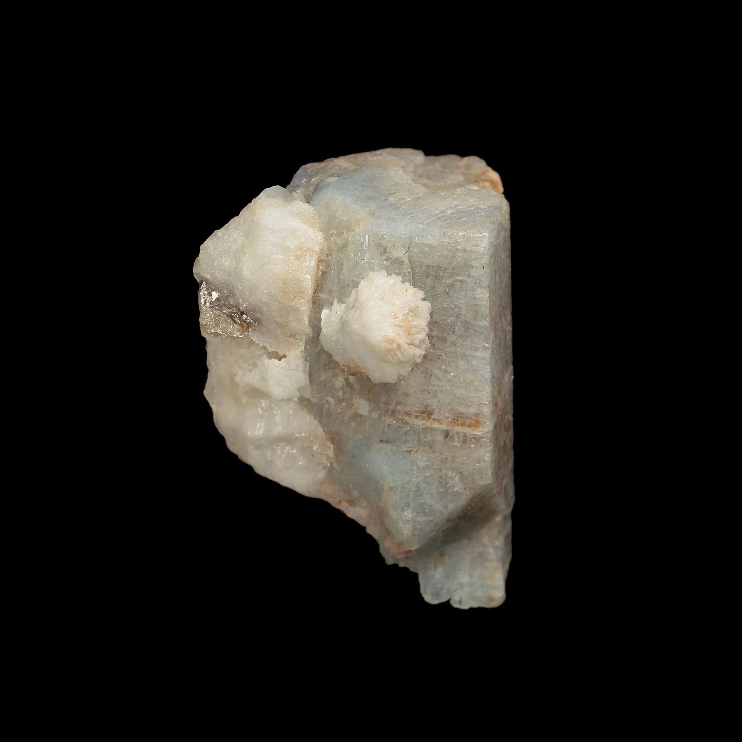 Microcline (var: Amazonite) with Albite (var: Cleavelandite)