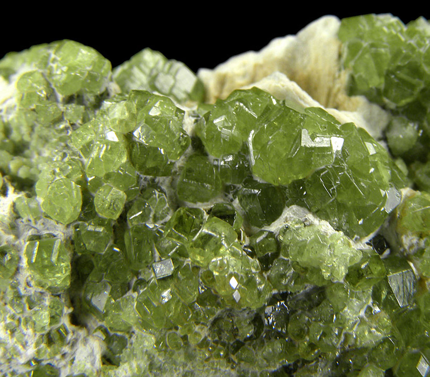 Andradite (var - Demantoid)
