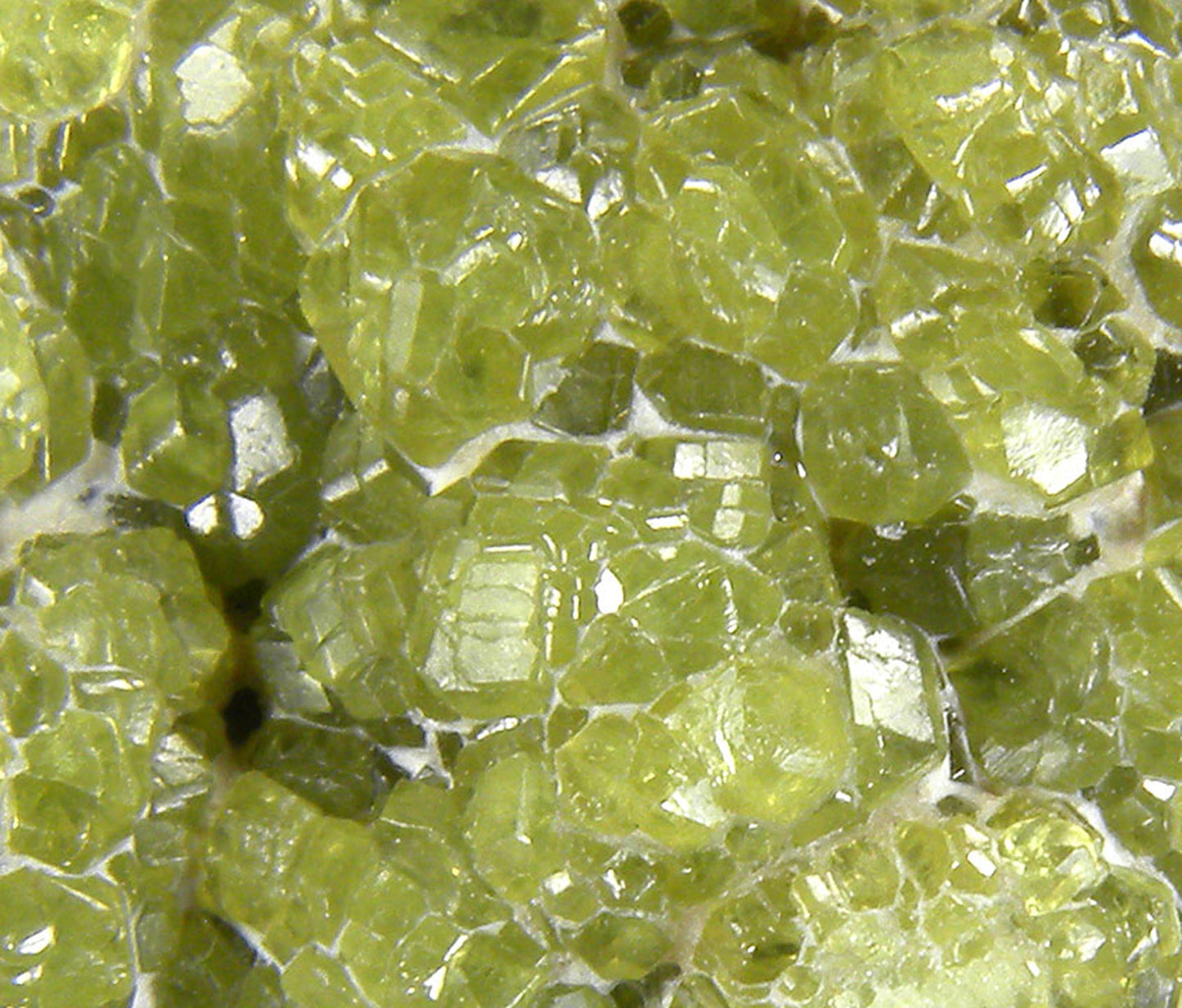 Andradite (var - Demantoid)