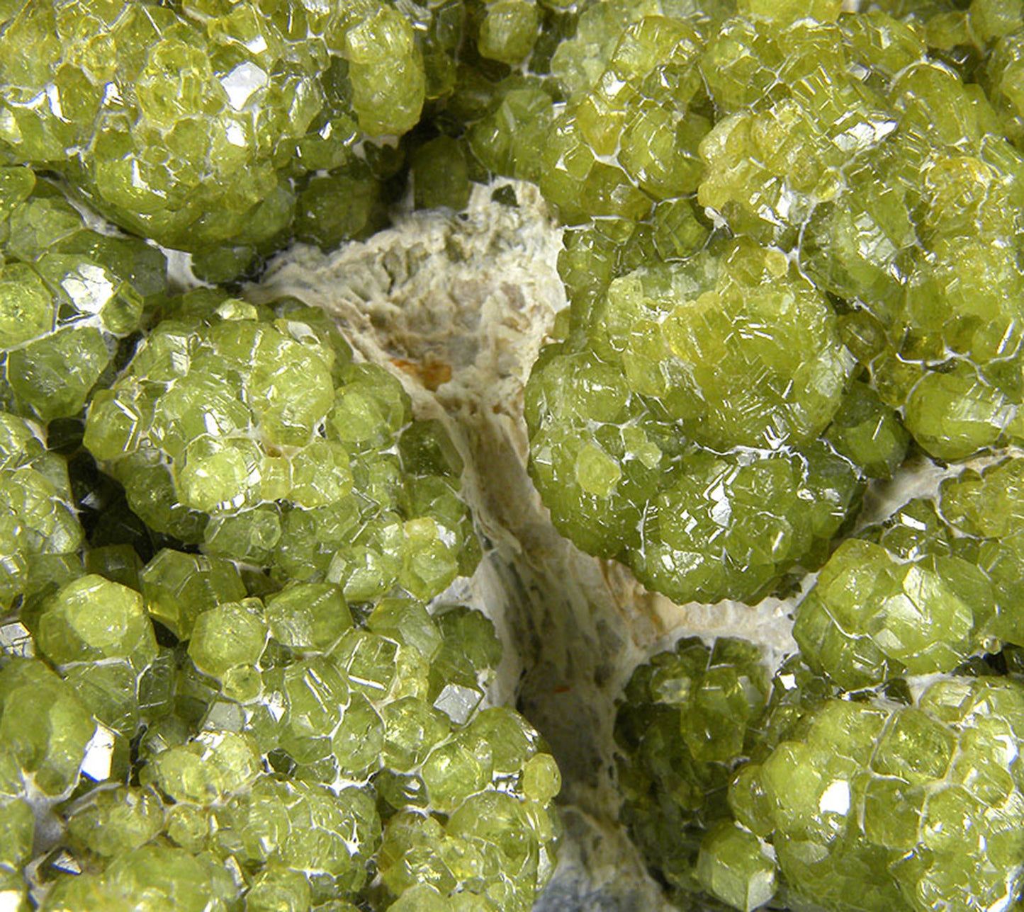 Andradite (var - Demantoid)