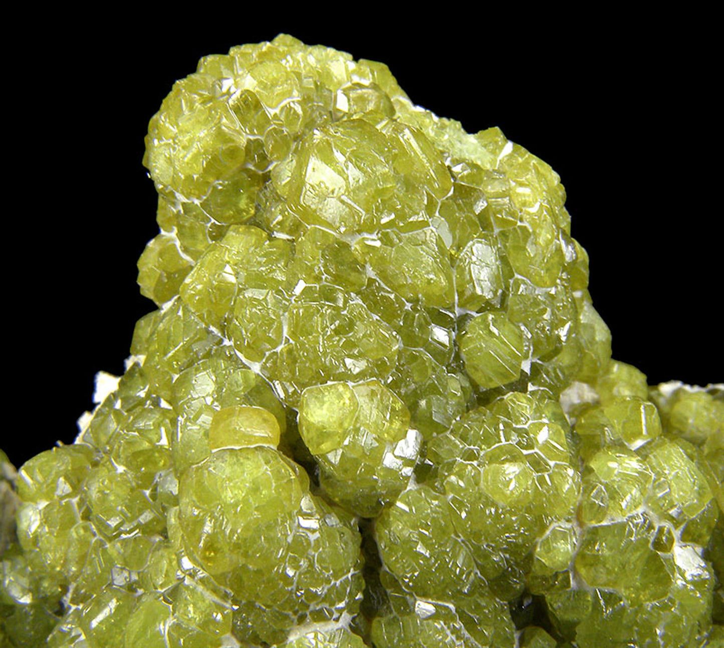 Andradite (var - Demantoid)