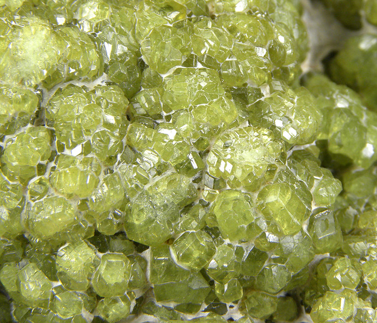 Andradite (var - Demantoid)
