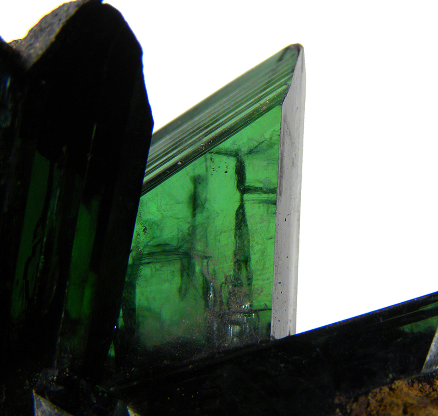 Vivianite with Barite