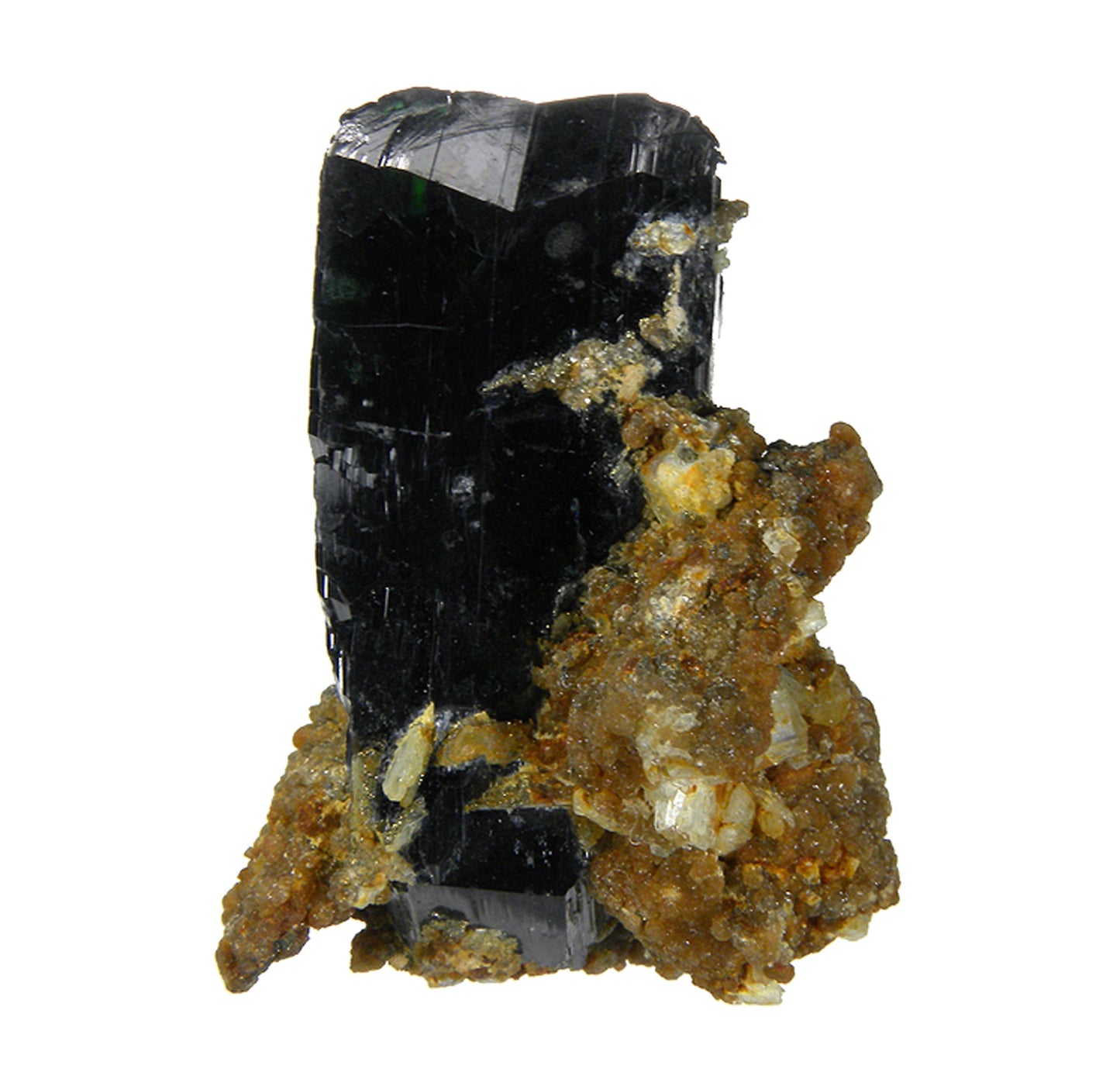 Vivianite with Childrenite and Paravauxite