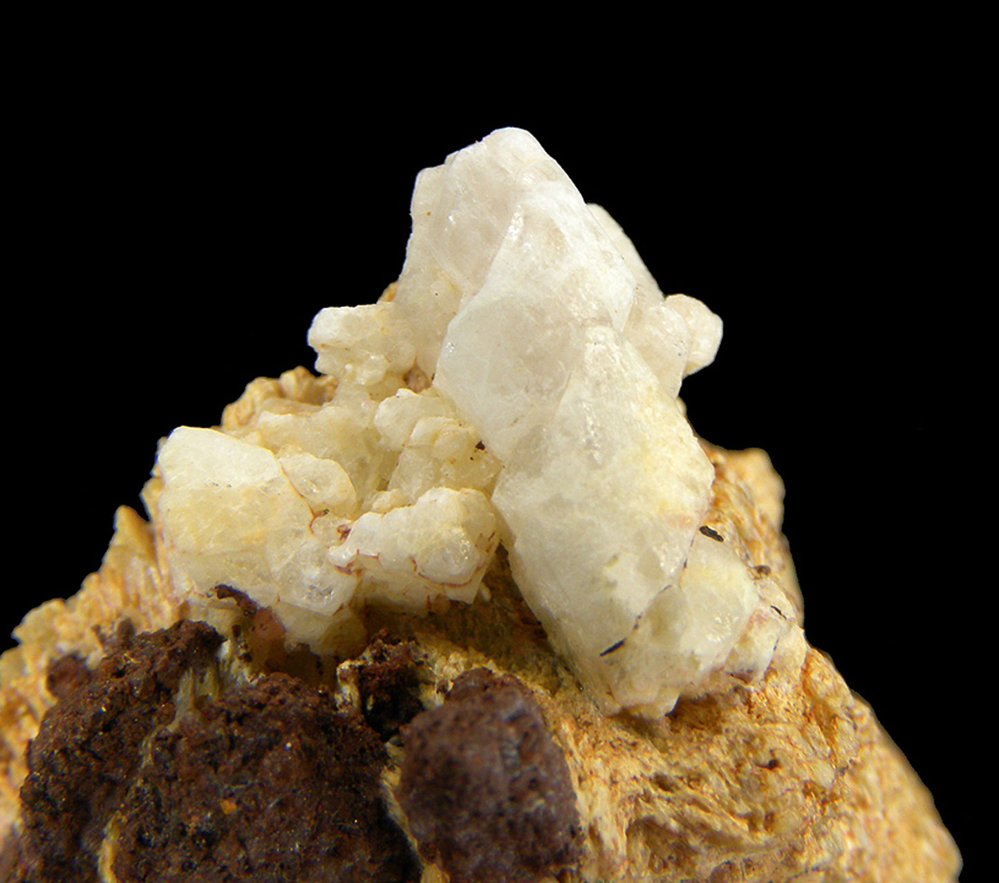 Hopeite (!!) with Phosphophyllite
(first known specimens from South America!)