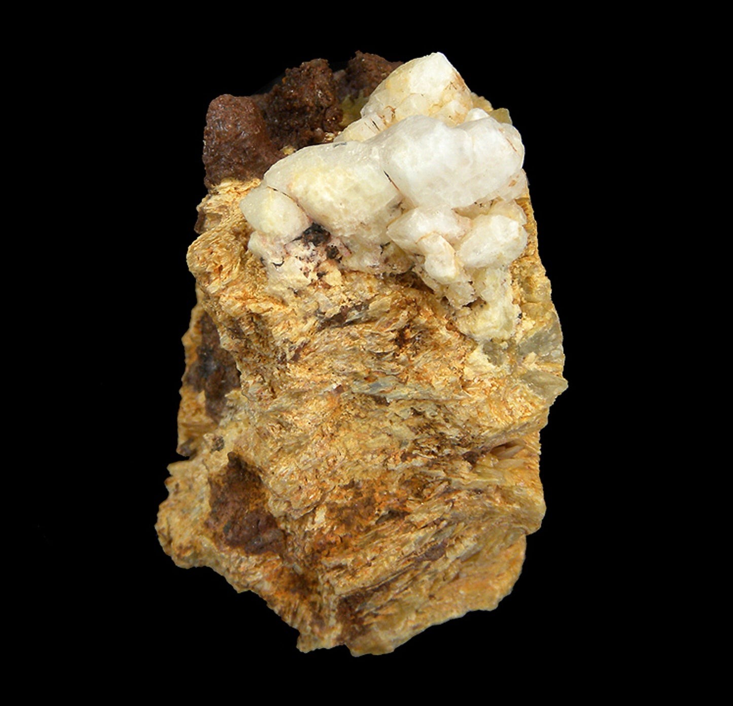 Hopeite (!!) with Phosphophyllite
(first known specimens from South America!)