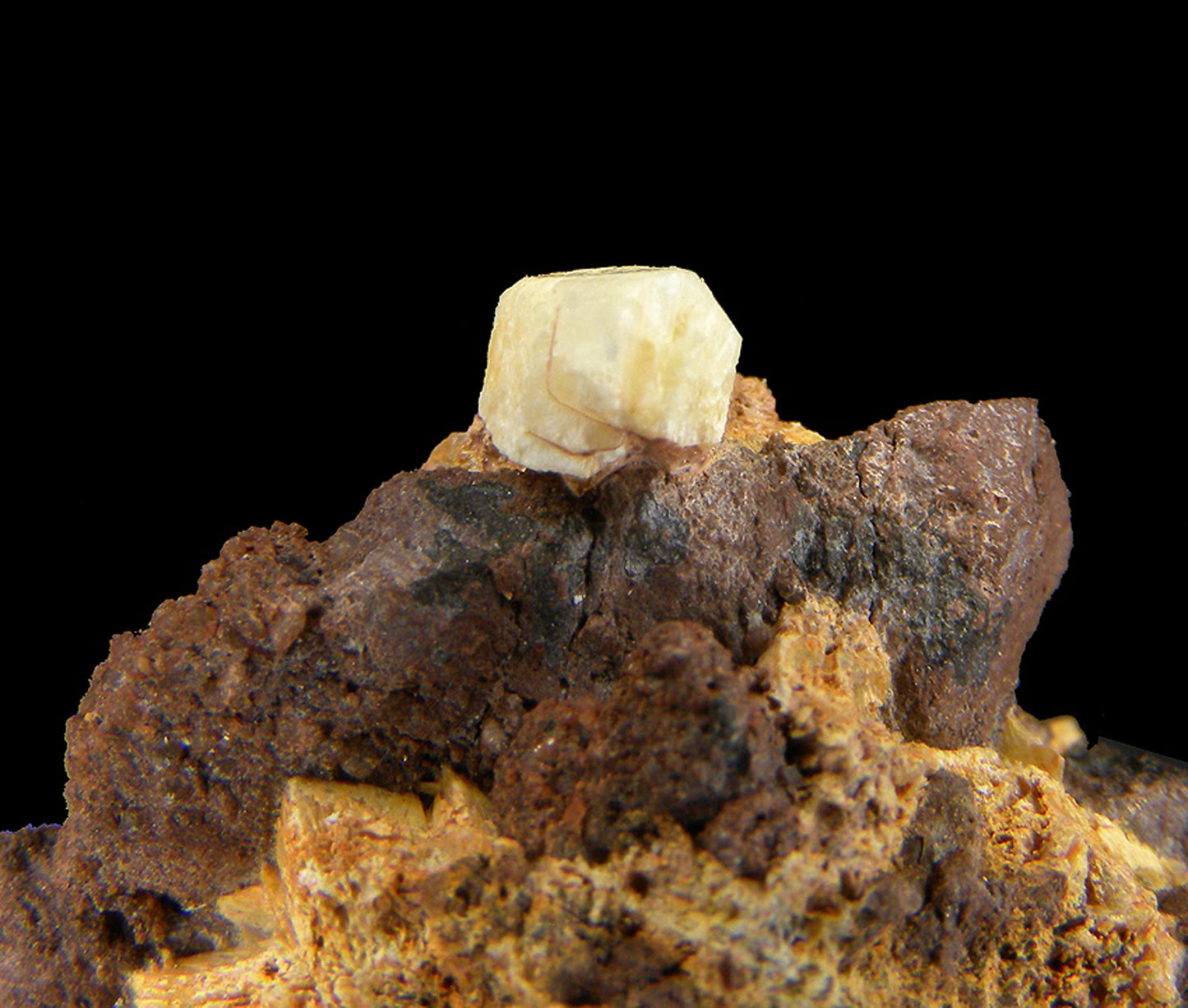 Hopeite (!!) with Phosphophyllite
(first known specimens from South America!)