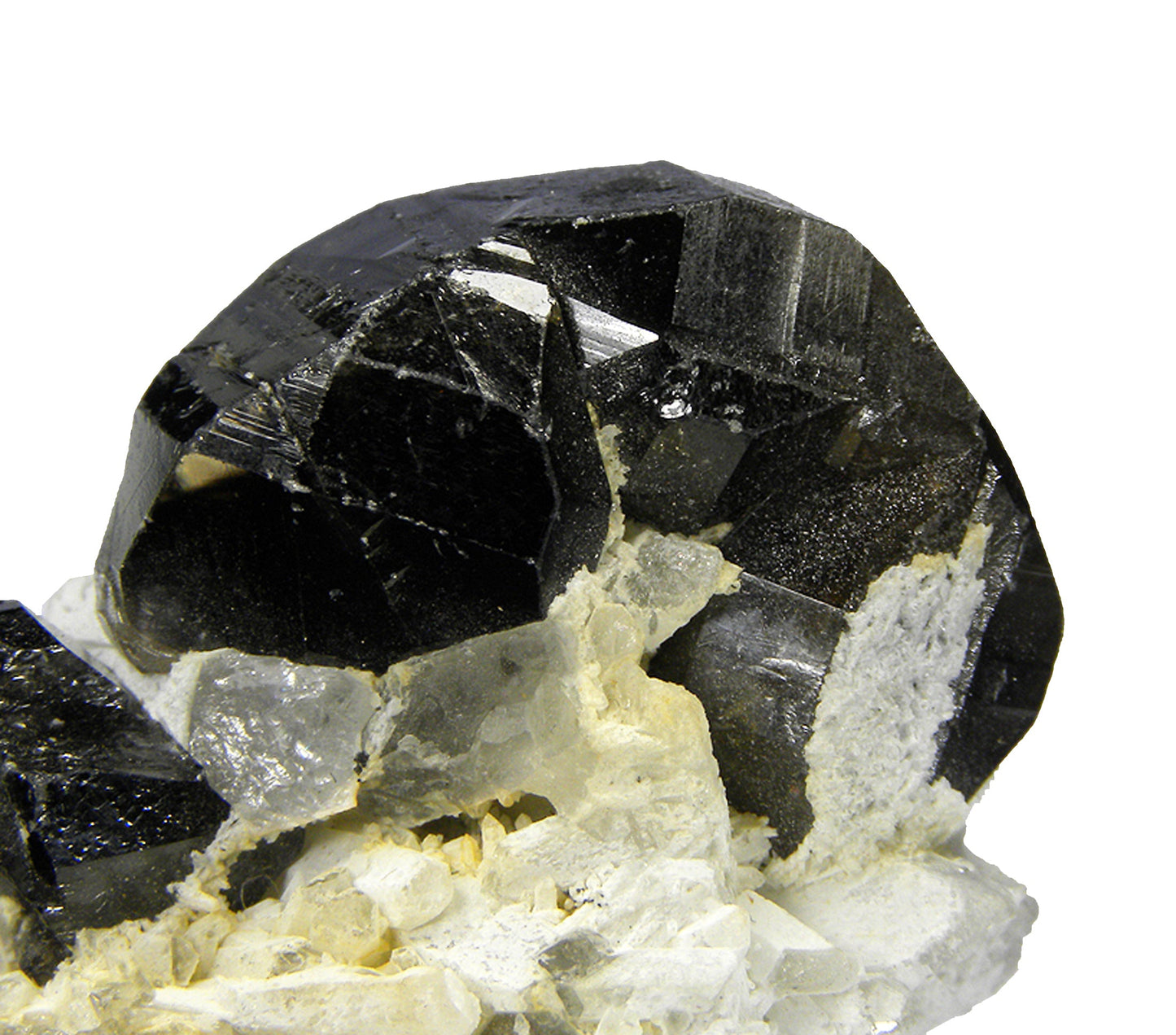 Cassiterite on Quartz