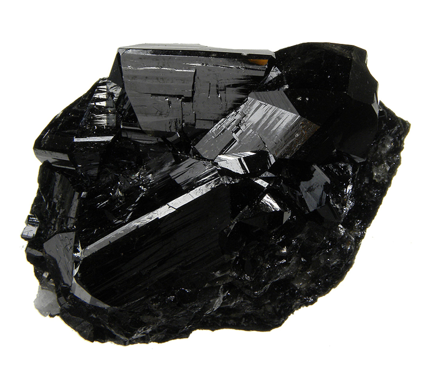 Cassiterite with Tourmaline