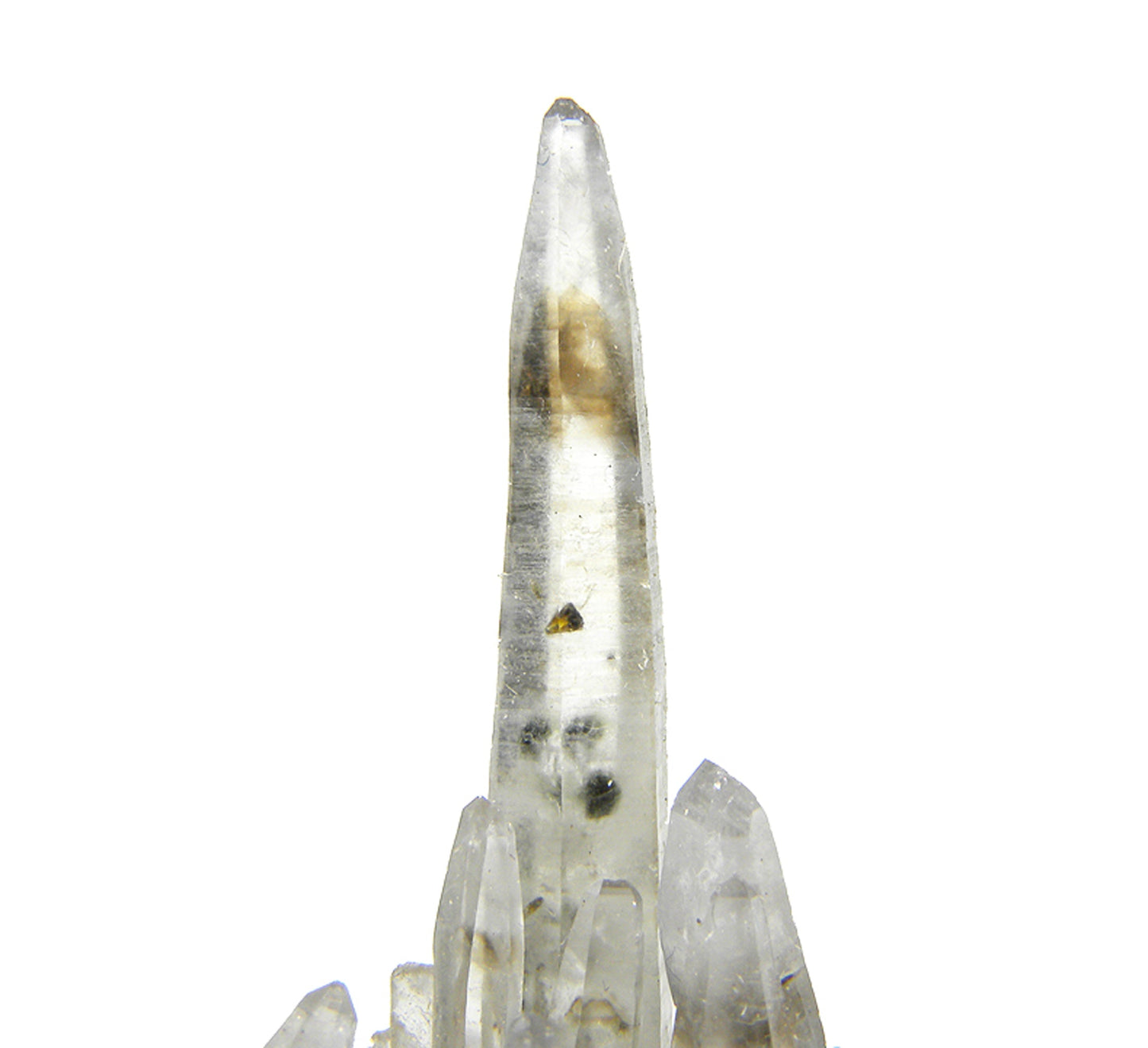 Cassiterite and Quartz with Smoky Quartz Phantoms