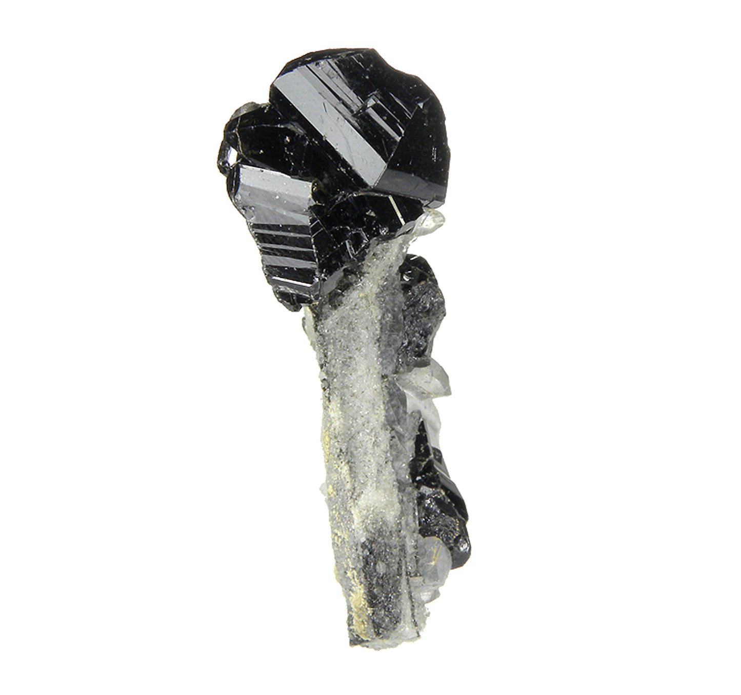Cassiterite on matrix