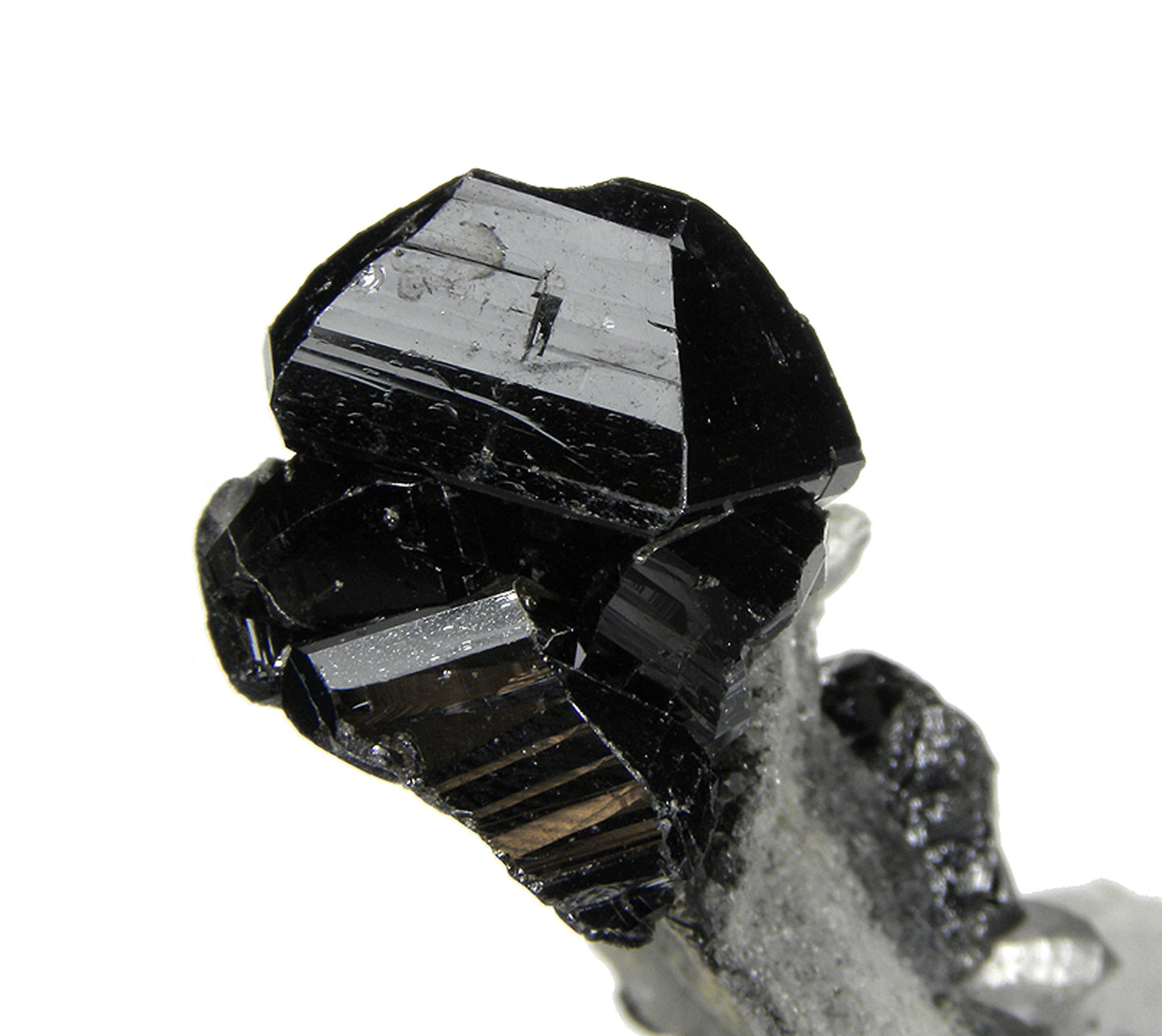 Cassiterite on matrix