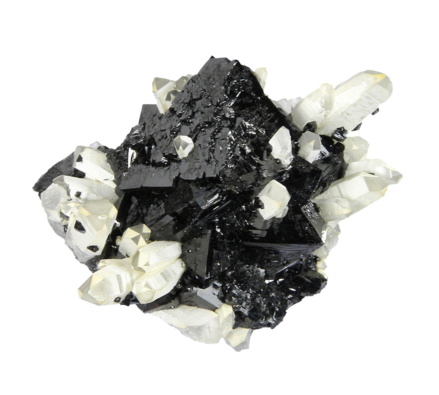 Cassiterite with Quartz
