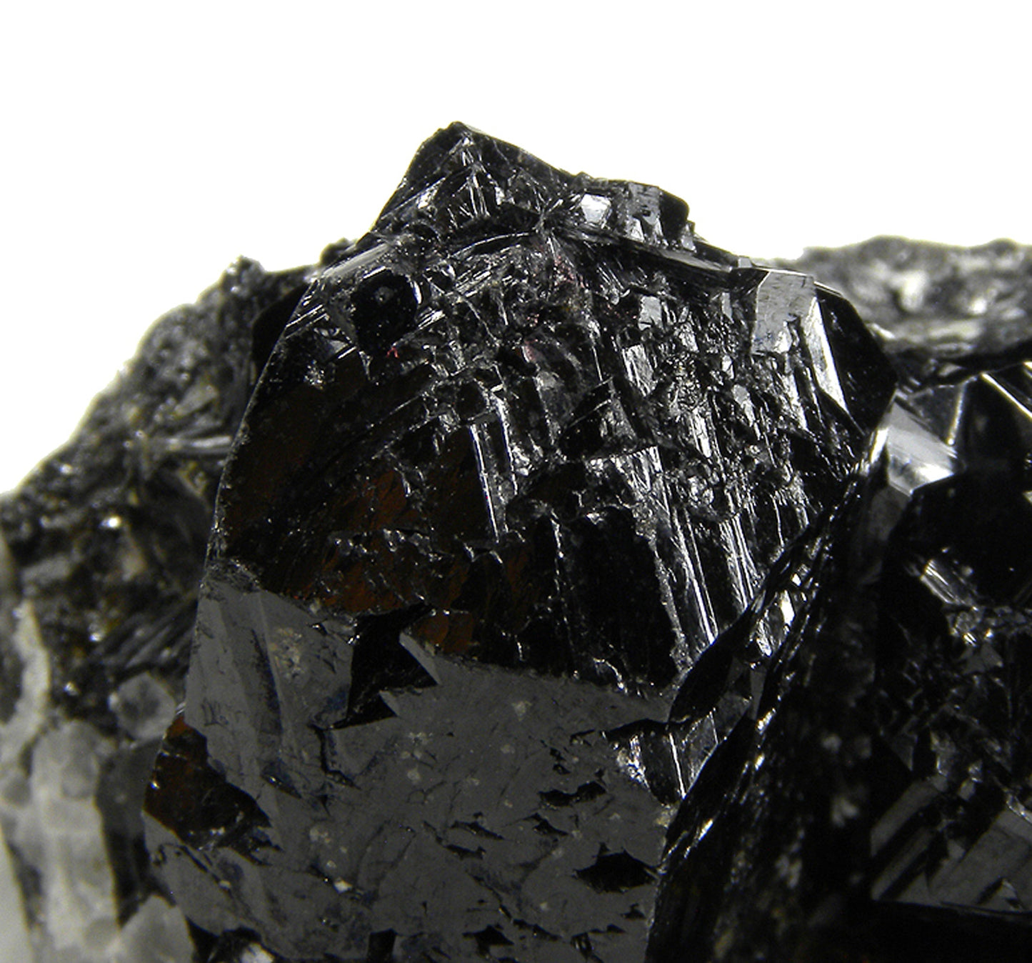 Cassiterite
(“drill bit” twins)