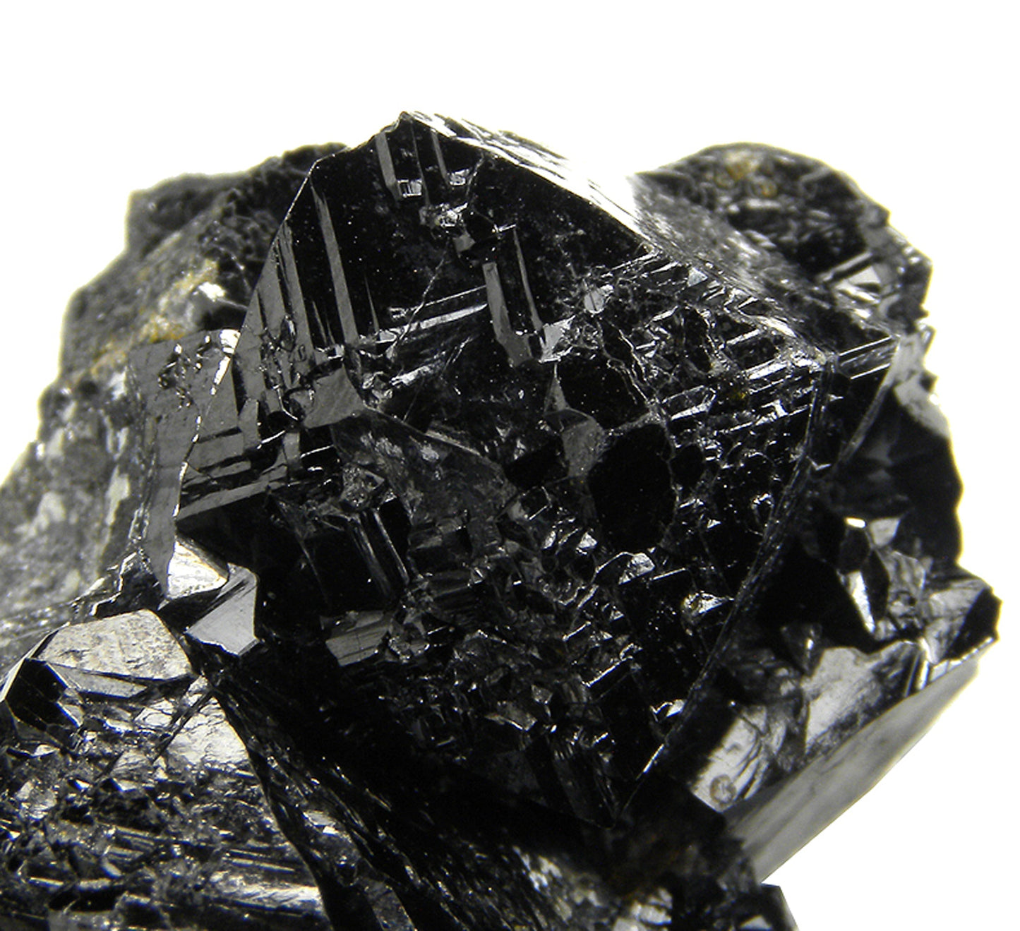 Cassiterite
(“drill bit” twins)