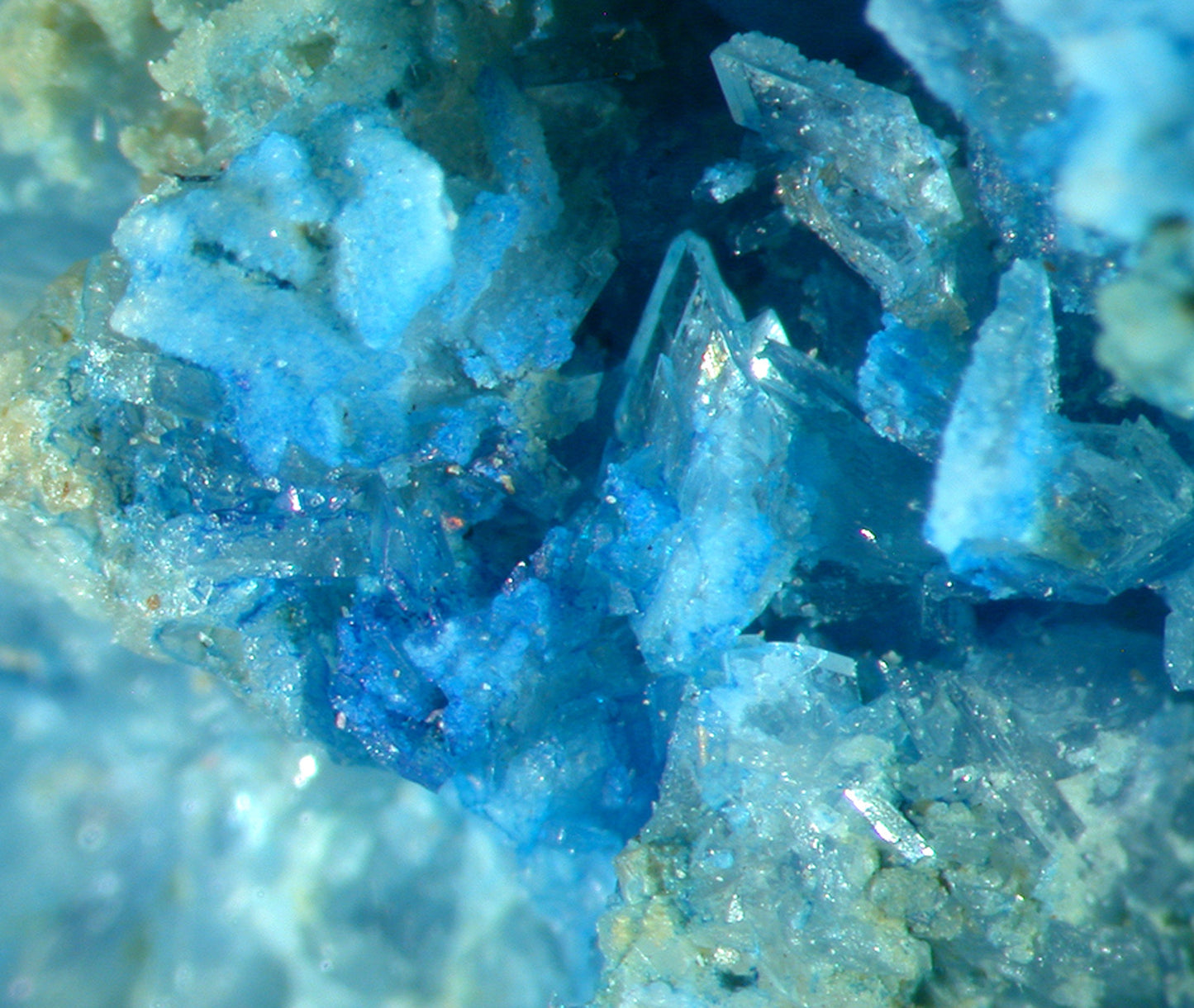Vauxite
(outstanding color!)