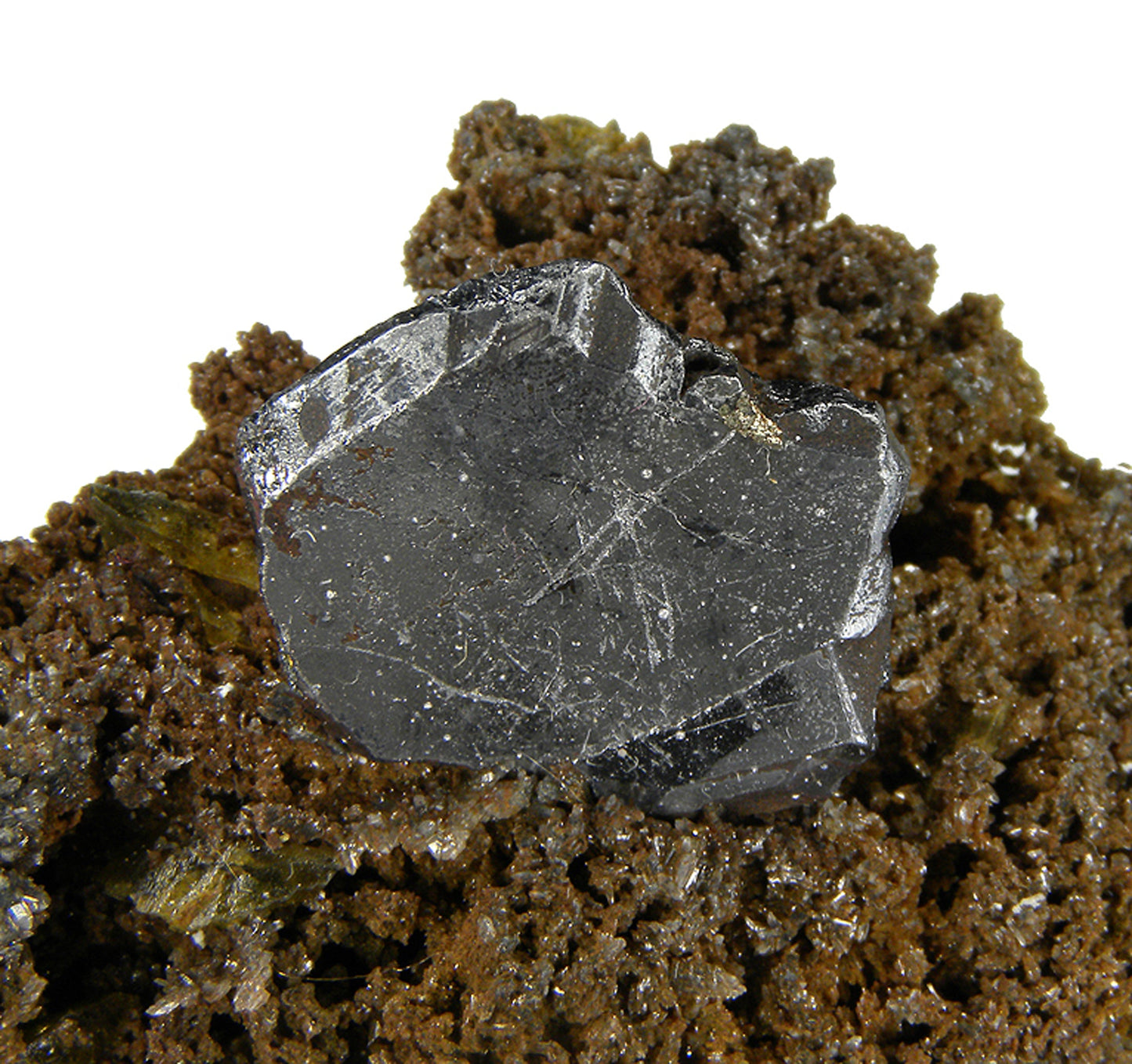 Bournonite on Quartz