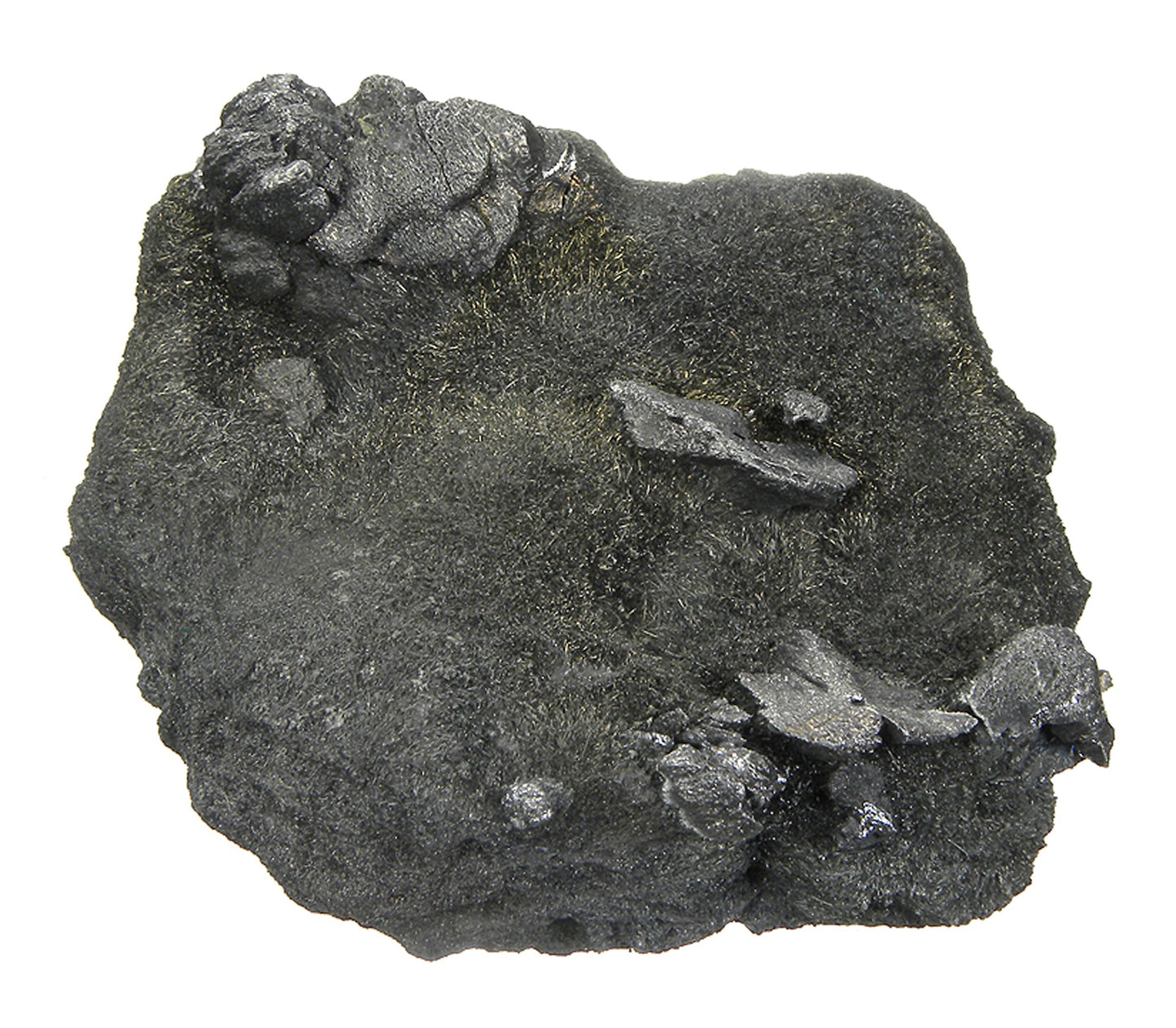 Andorite with Zinkenite on matrix