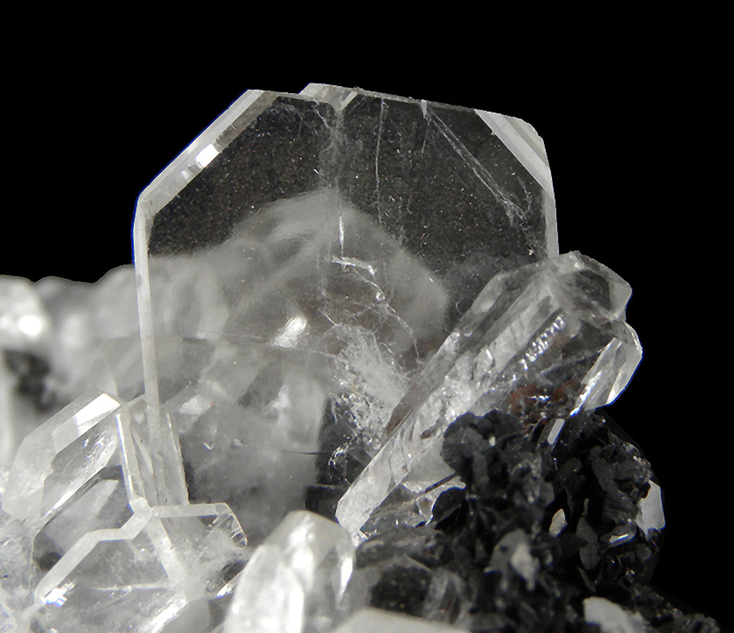 Barite on Siderite