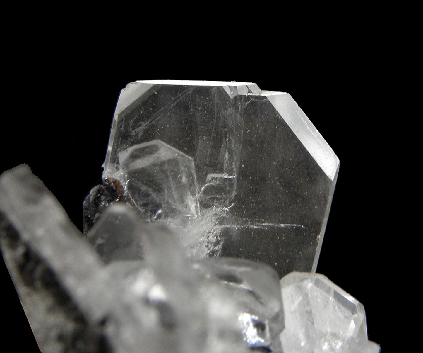 Barite on Siderite