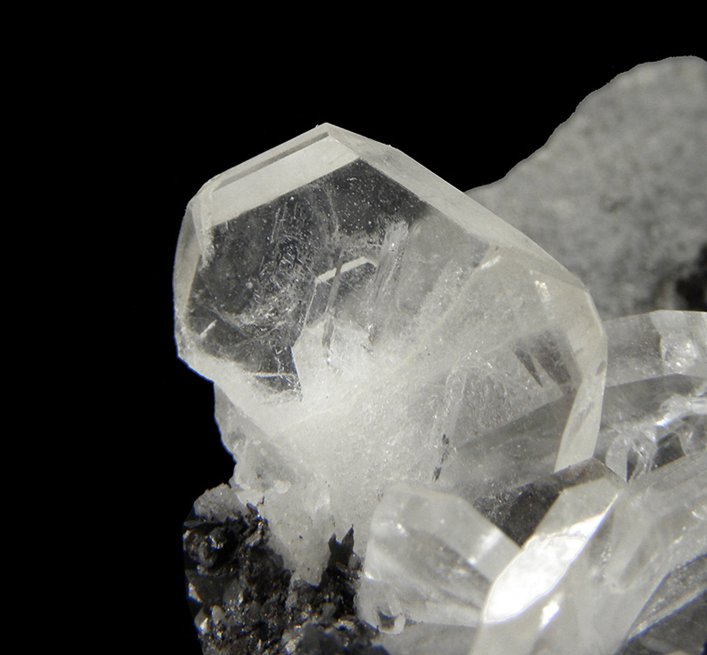 Barite on Siderite