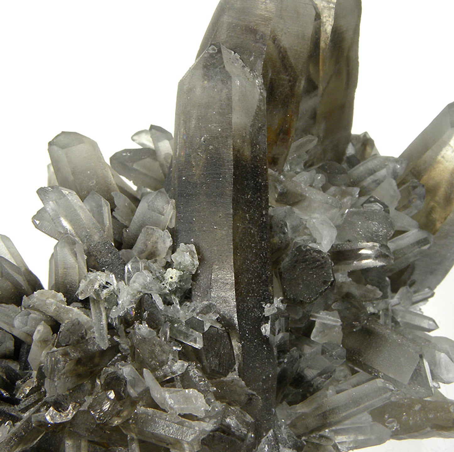 Quartz (var: Smoky)
(“phantom” group)