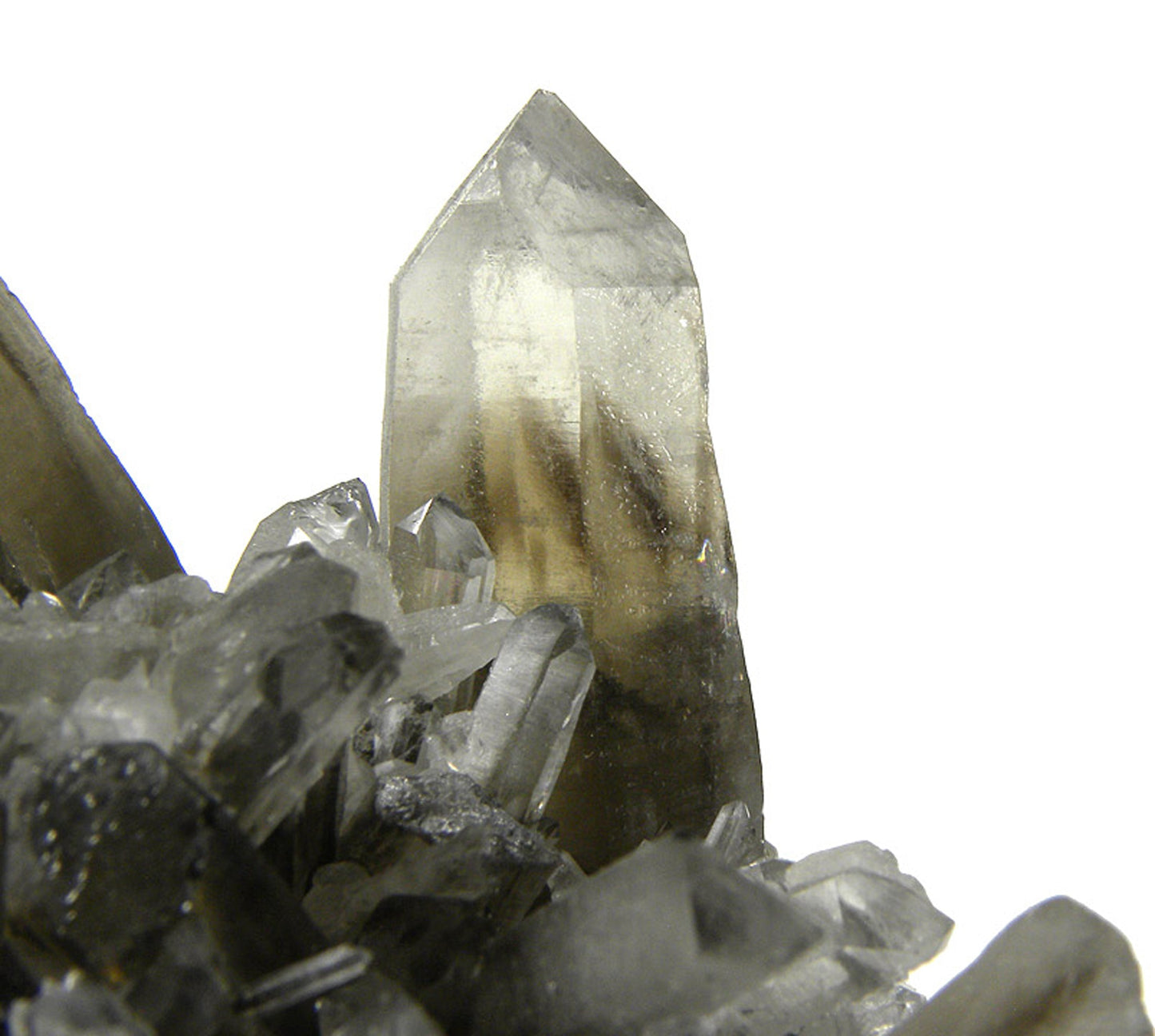 Quartz (var: Smoky)
(“phantom” group)