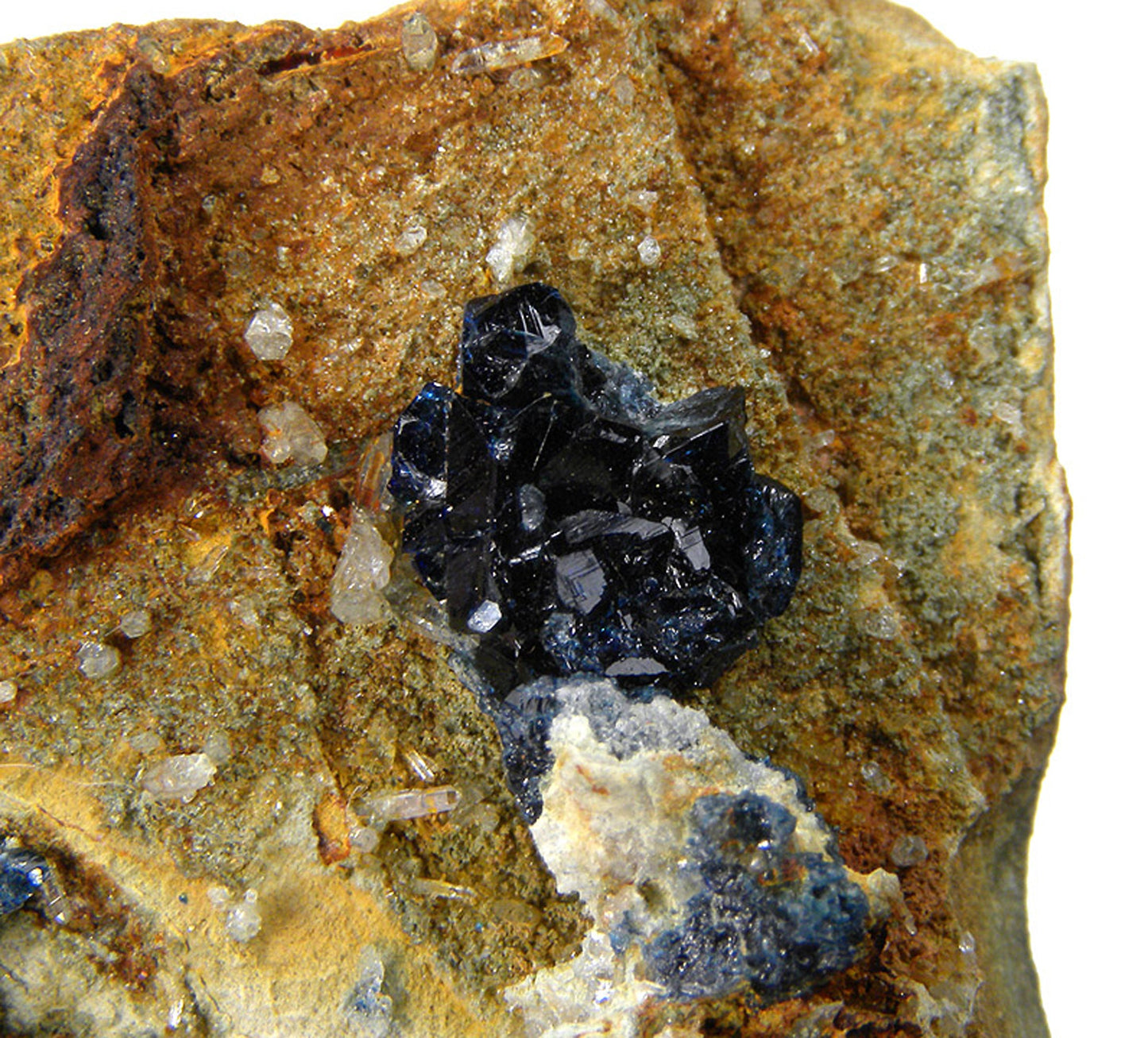 Scorzalite with Quartz