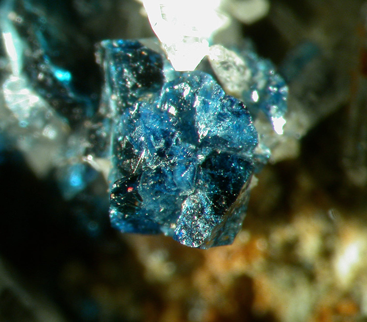 Scorzalite with Quartz