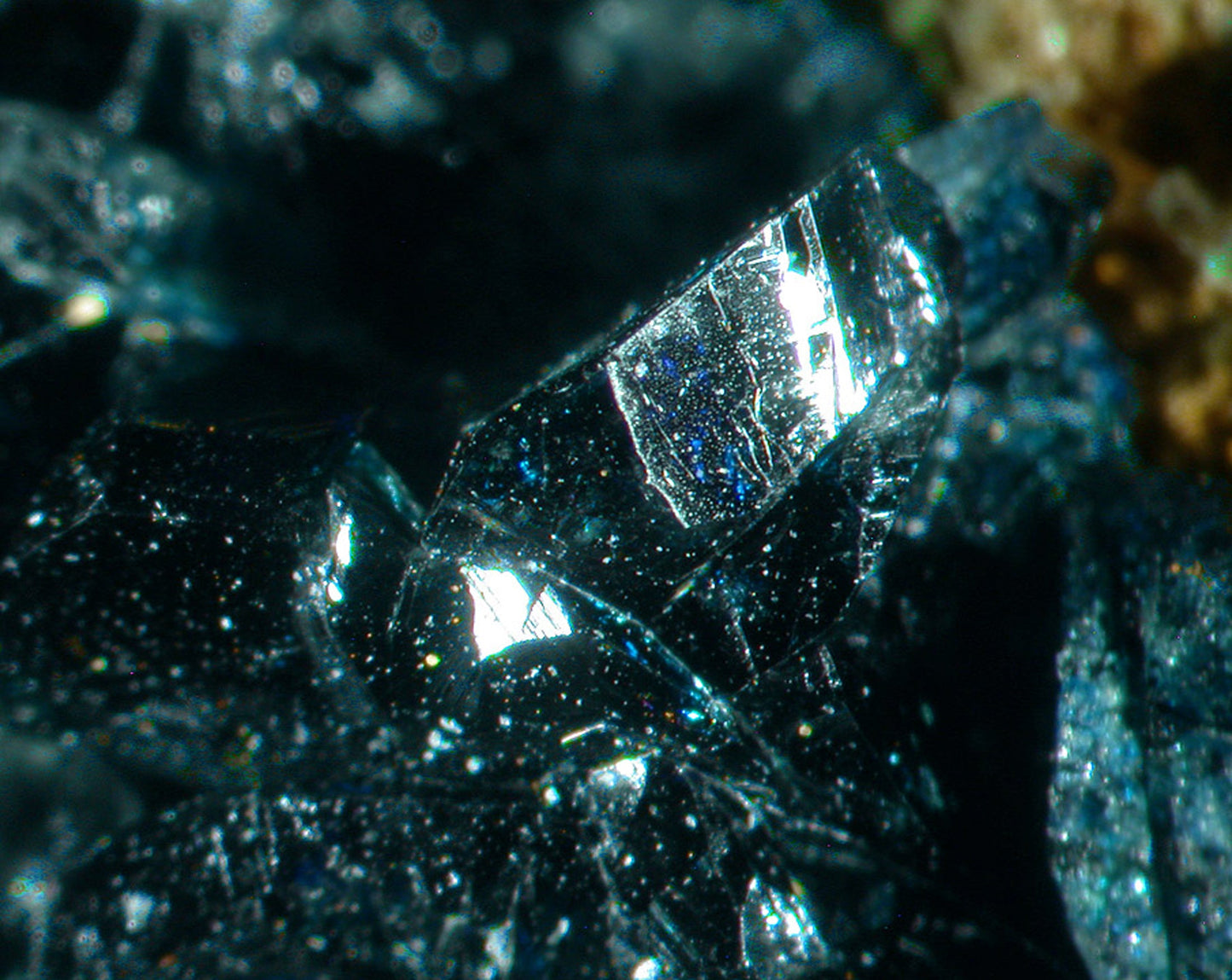 Scorzalite with Quartz