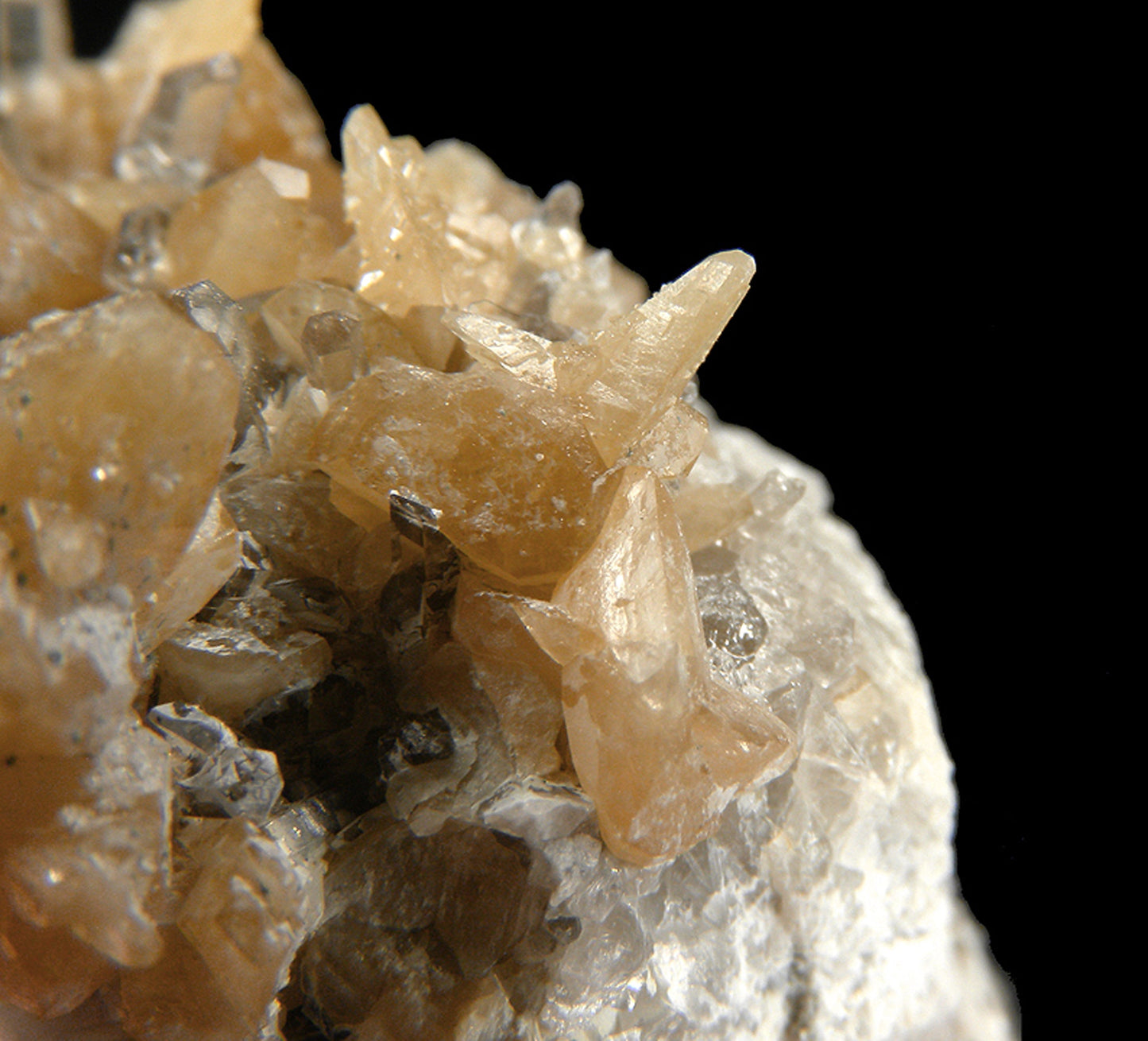 Monazite-(Ce) with Quartz