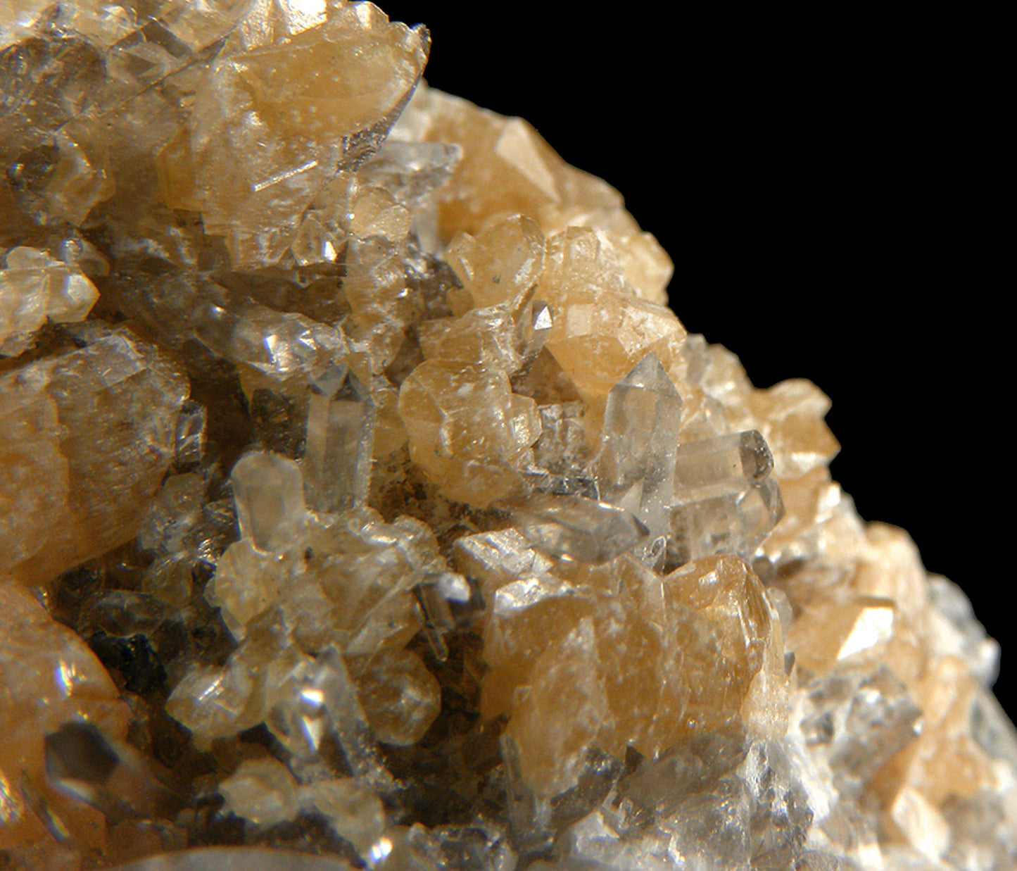 Monazite-(Ce) with Quartz
