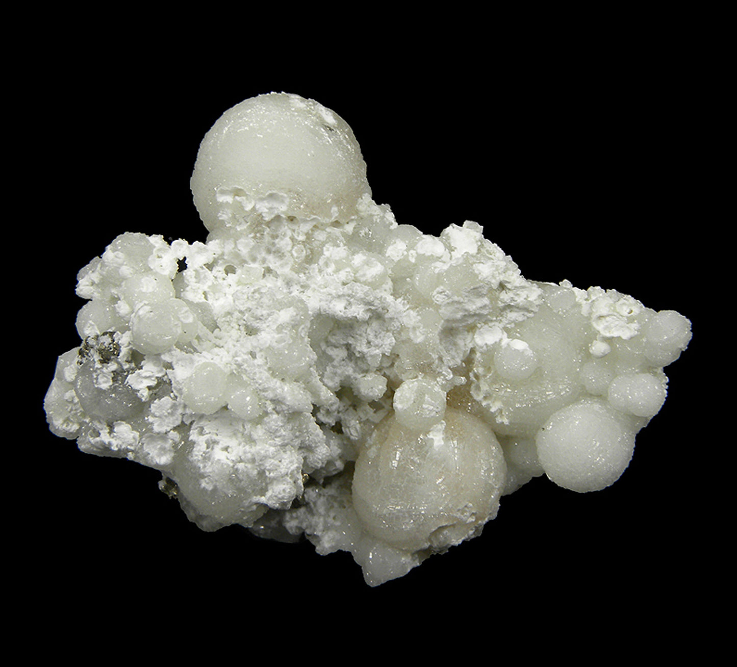 Wavellite with Pyrrhotite
