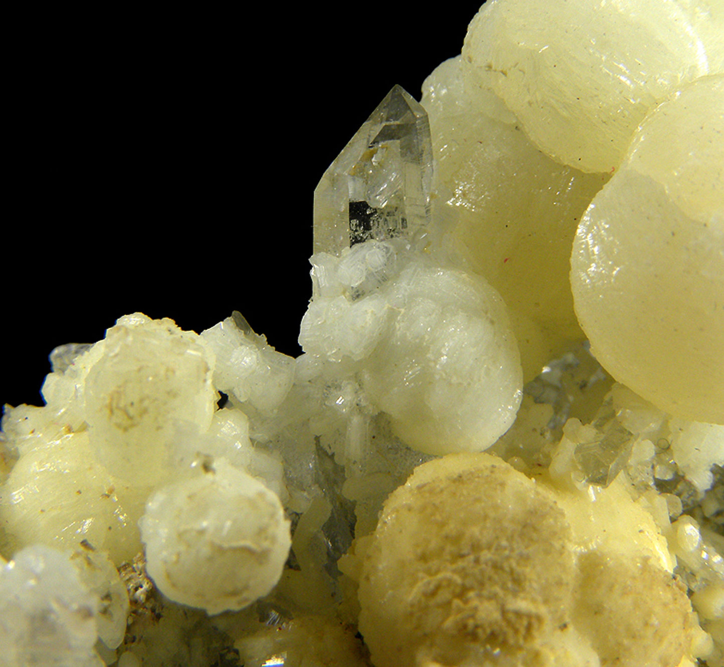 Wavellite with Quartz