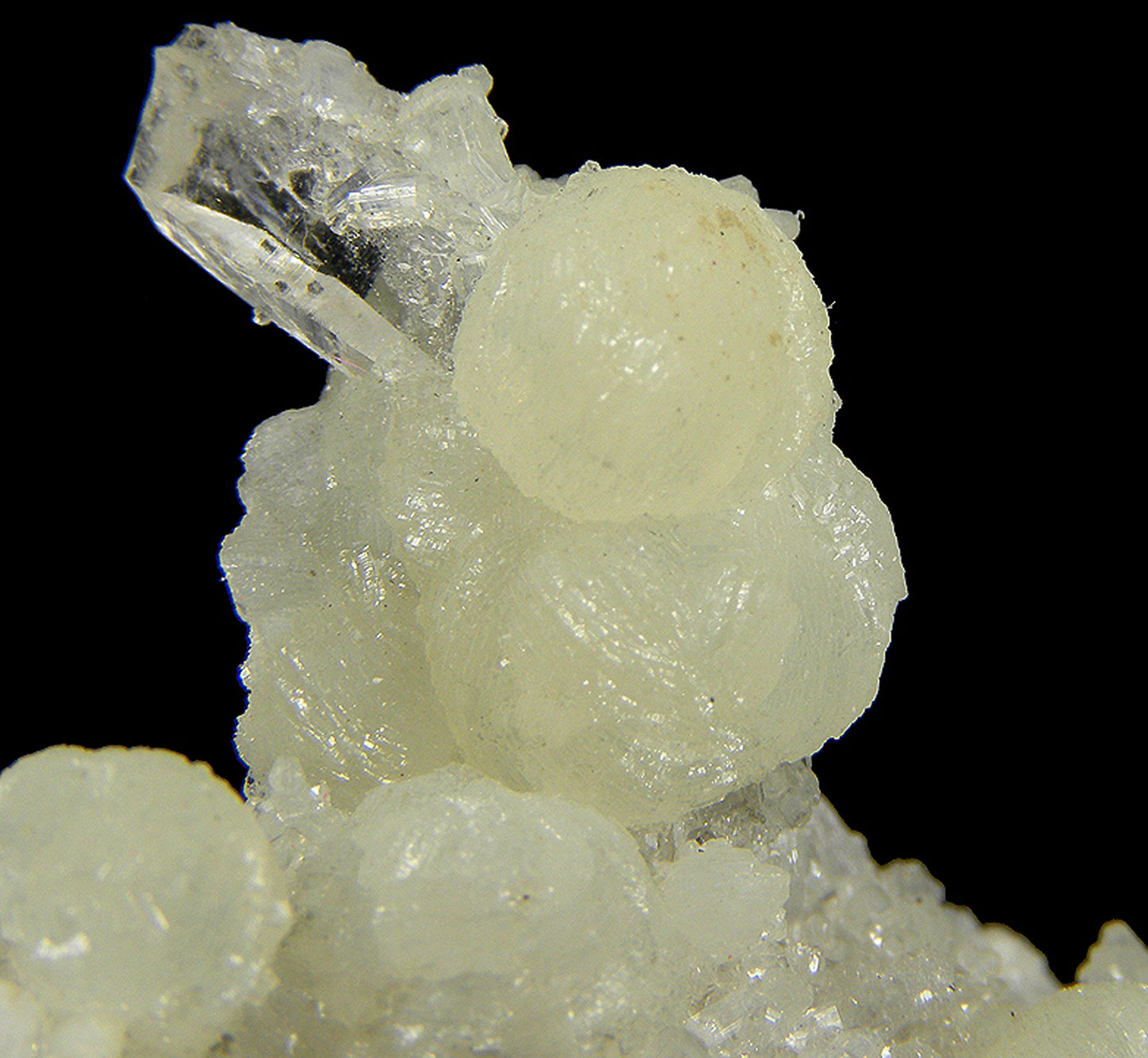 Wavellite with Quartz