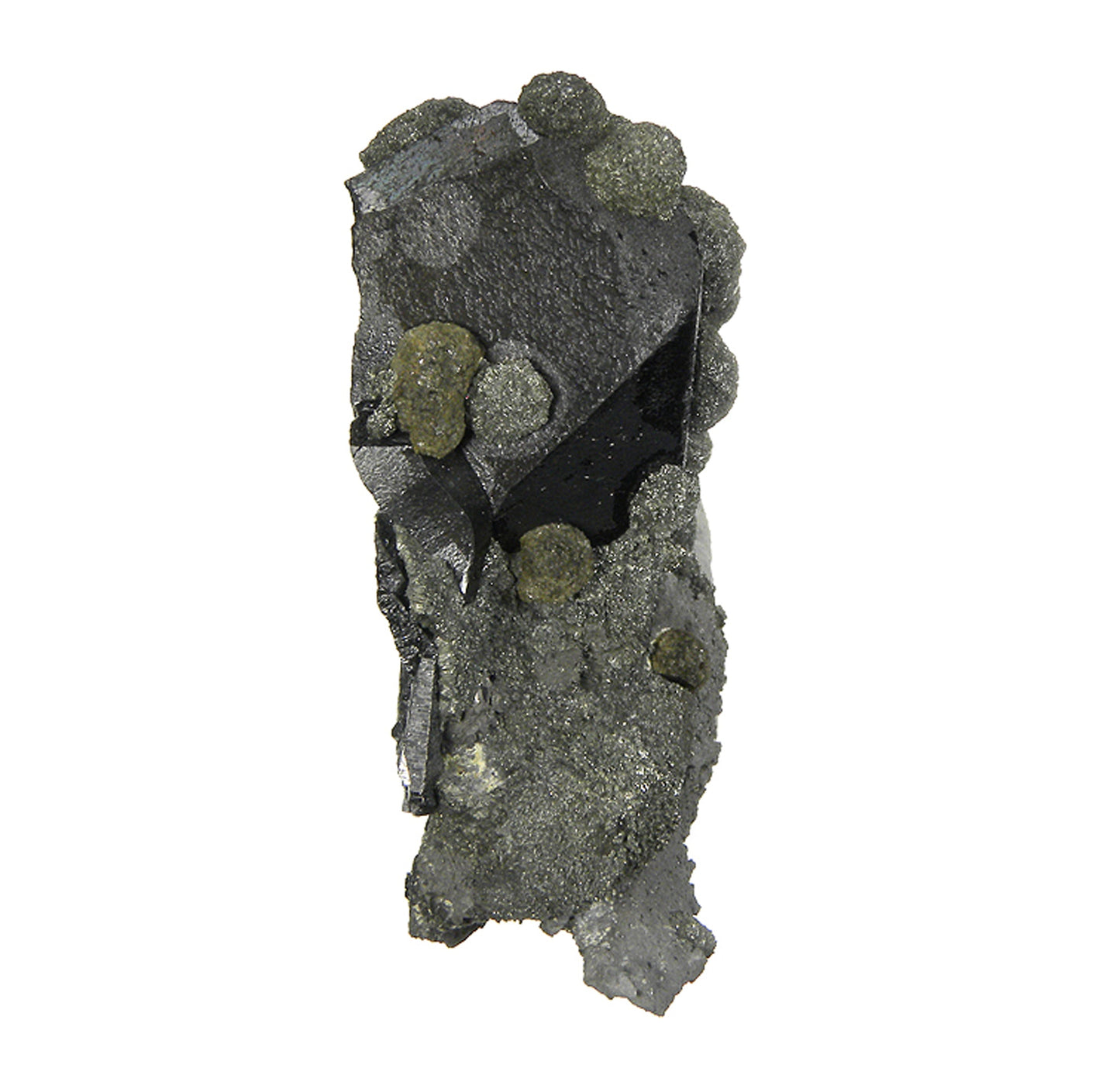 Ferberite with Marcasite and Arsenopyrite