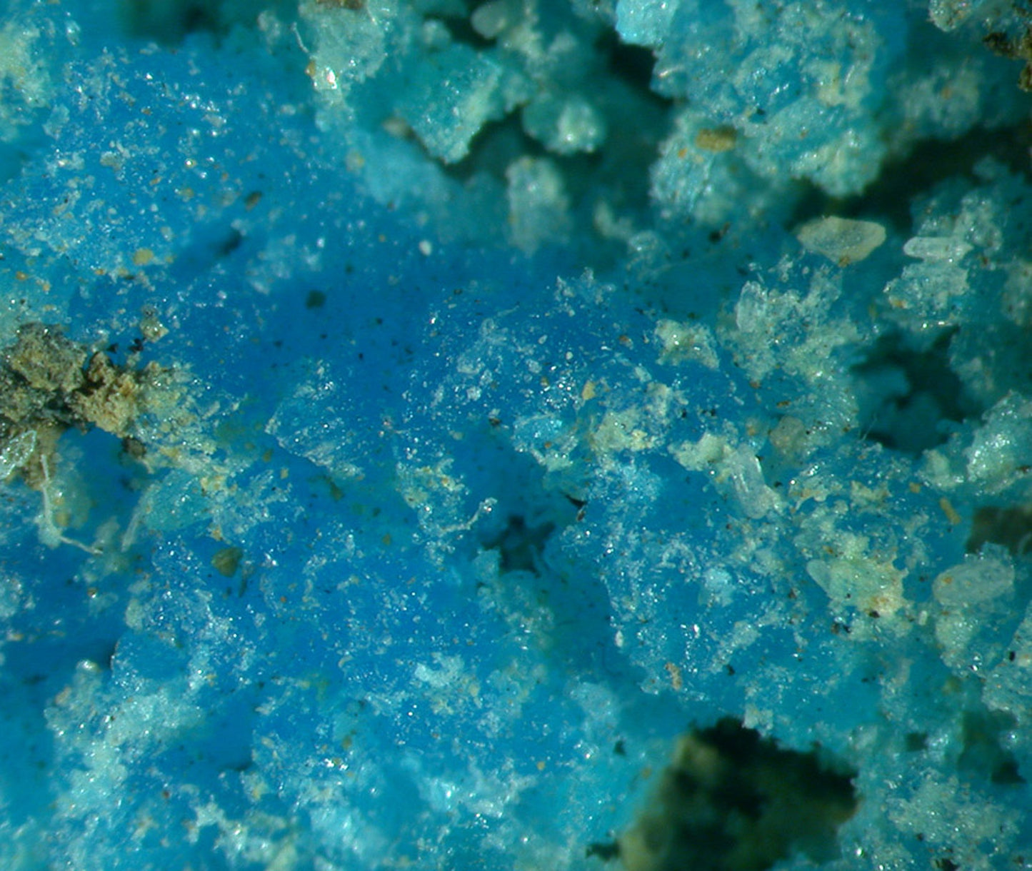 Augelite with Chalcanthite