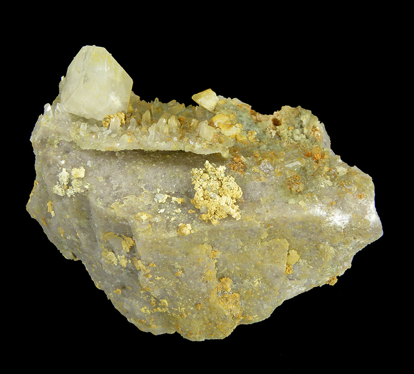 Augelite with Chlorargyrite