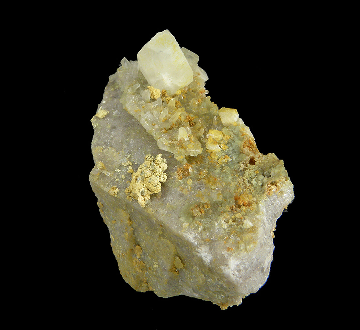 Augelite with Chlorargyrite