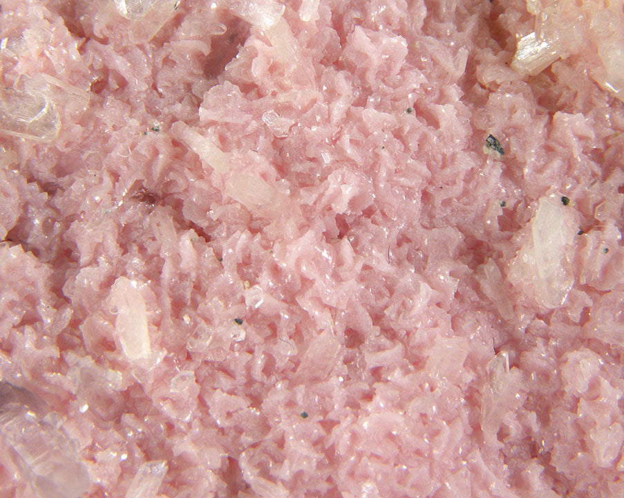 Rhodochrosite with Stilbite(!), Chalcopyrite and Quartz
