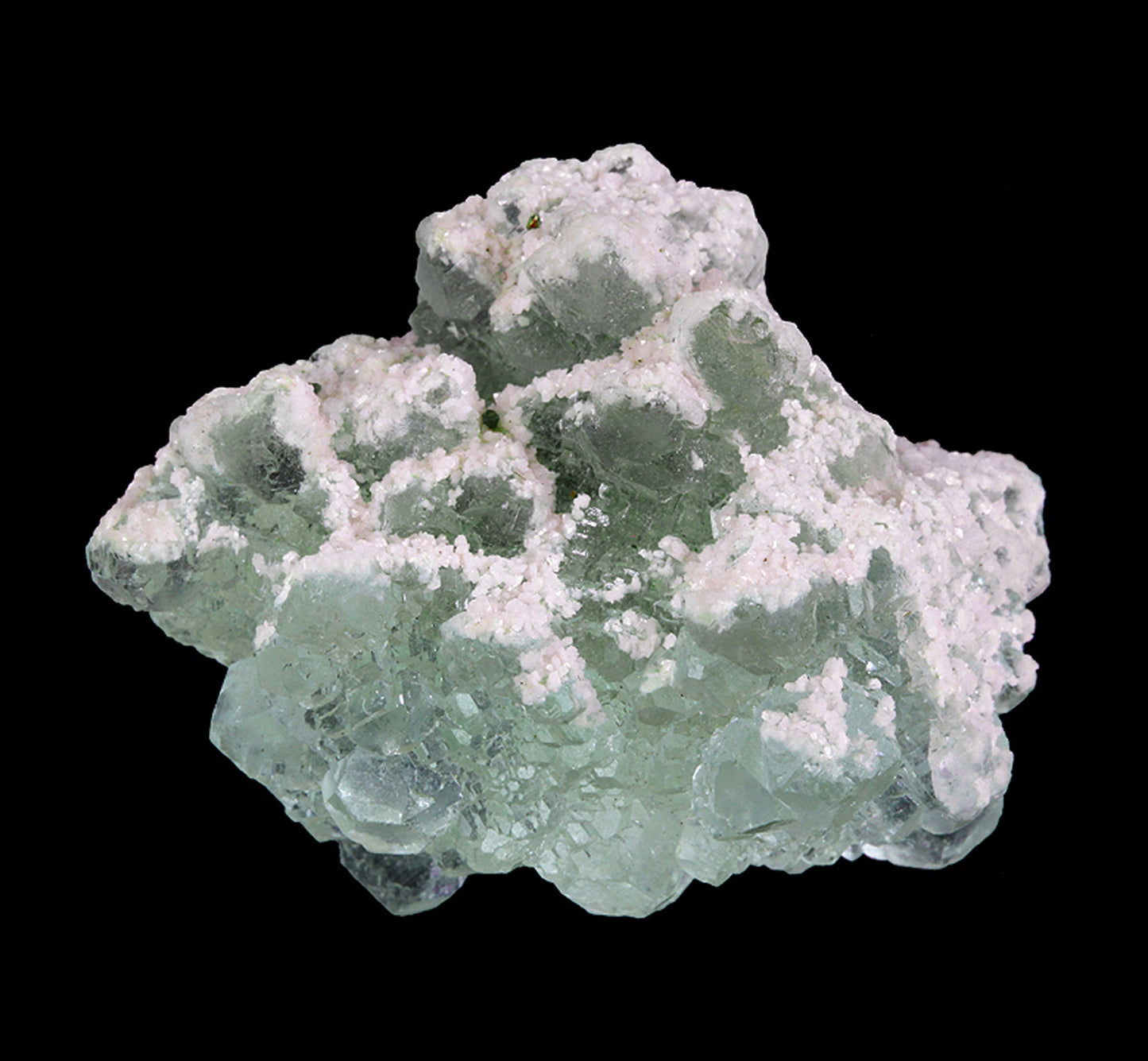 Fluorite with Rhodochrosite