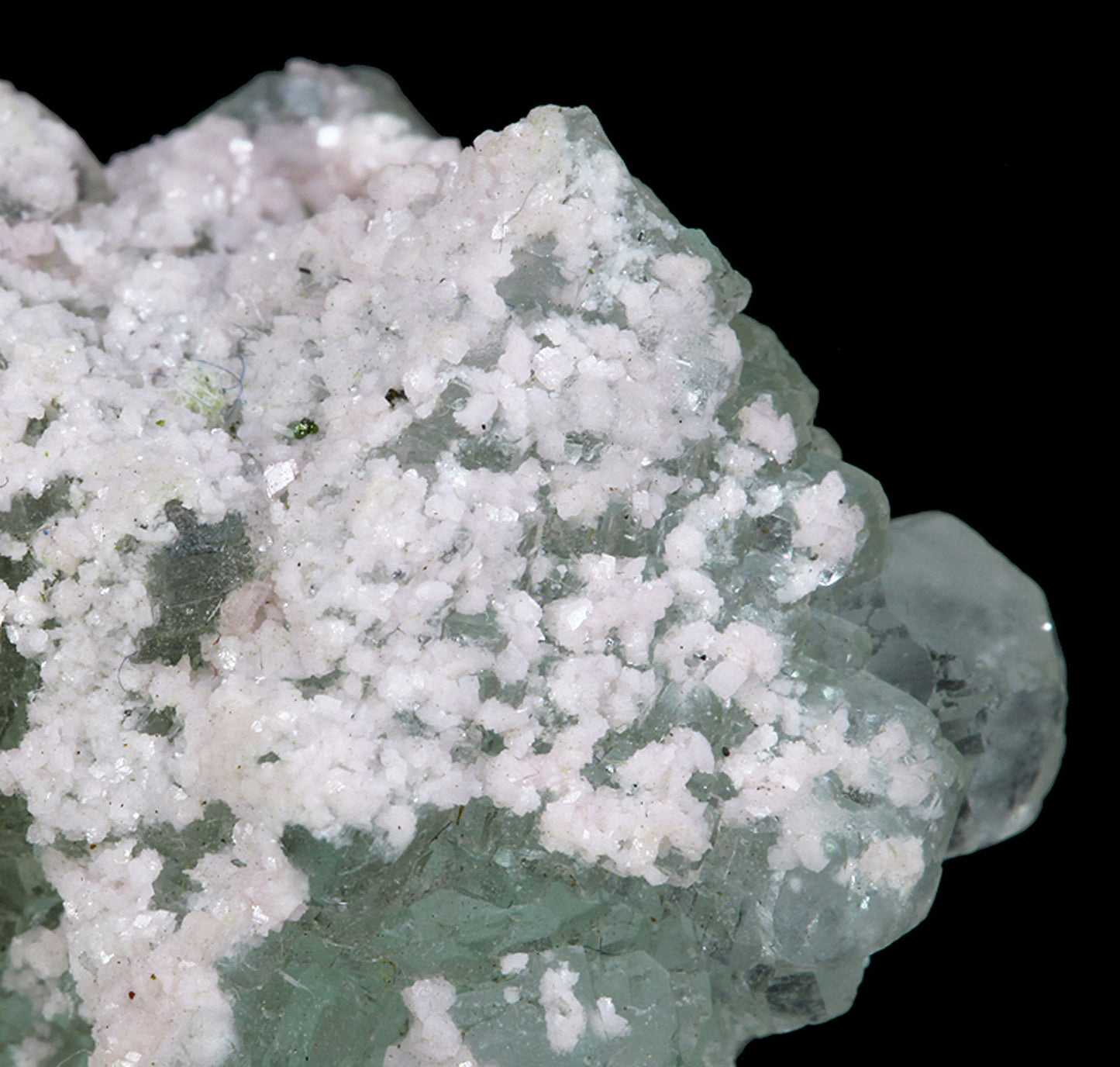 Fluorite with Rhodochrosite